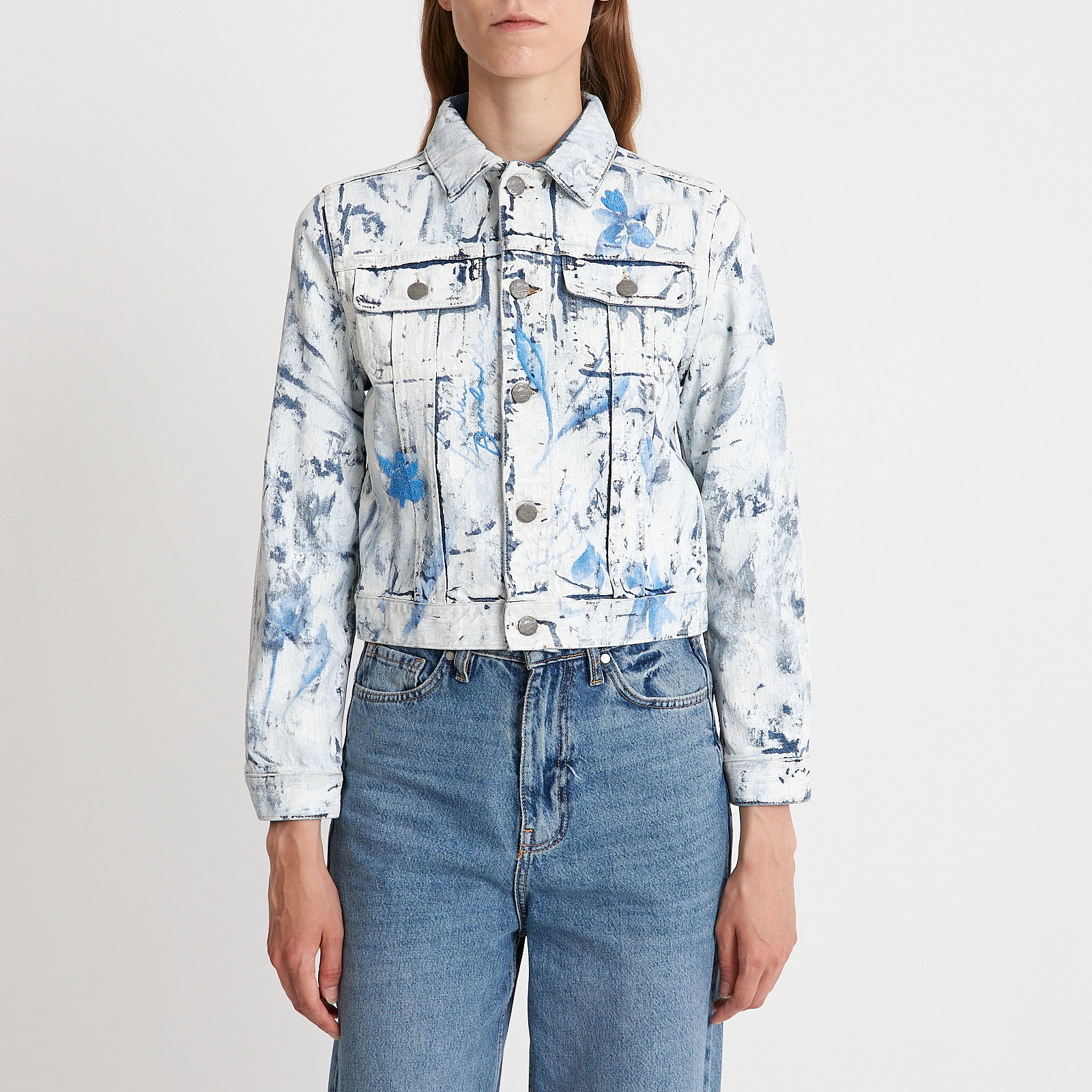 Куртка голубого цвета Ralph Lauren - фото из каталога магазина брендовой одежды Second Friend Store Куртка Ralph Lauren - купить оригинал в секонд-хенде SFS - 1