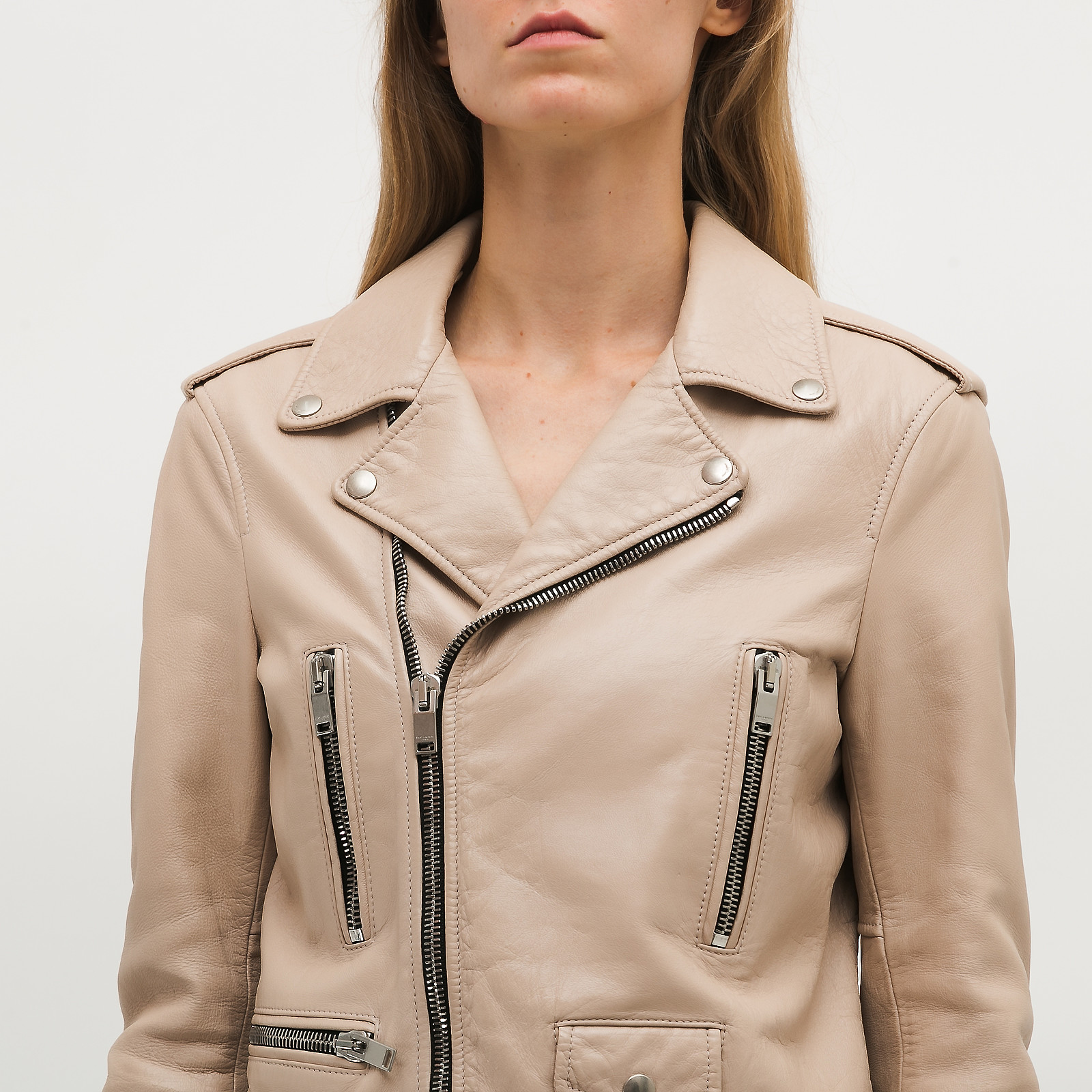 Куртка кожаная Saint Laurent - купить оригинал в секонд-хенде SFS - 4