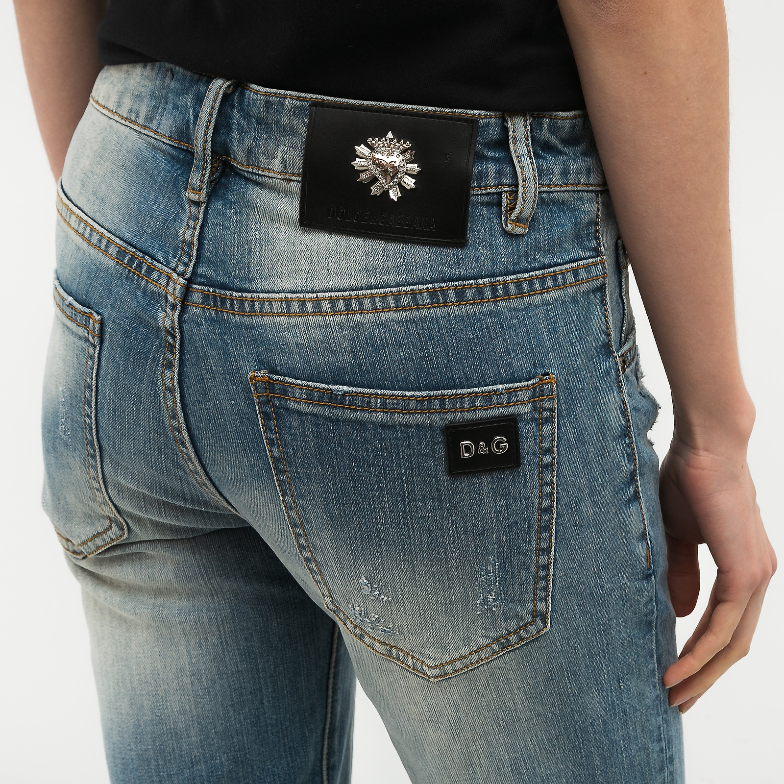 Джинсы Dolce&Gabbana - купить оригинал в секонд-хенде SFS - 4
