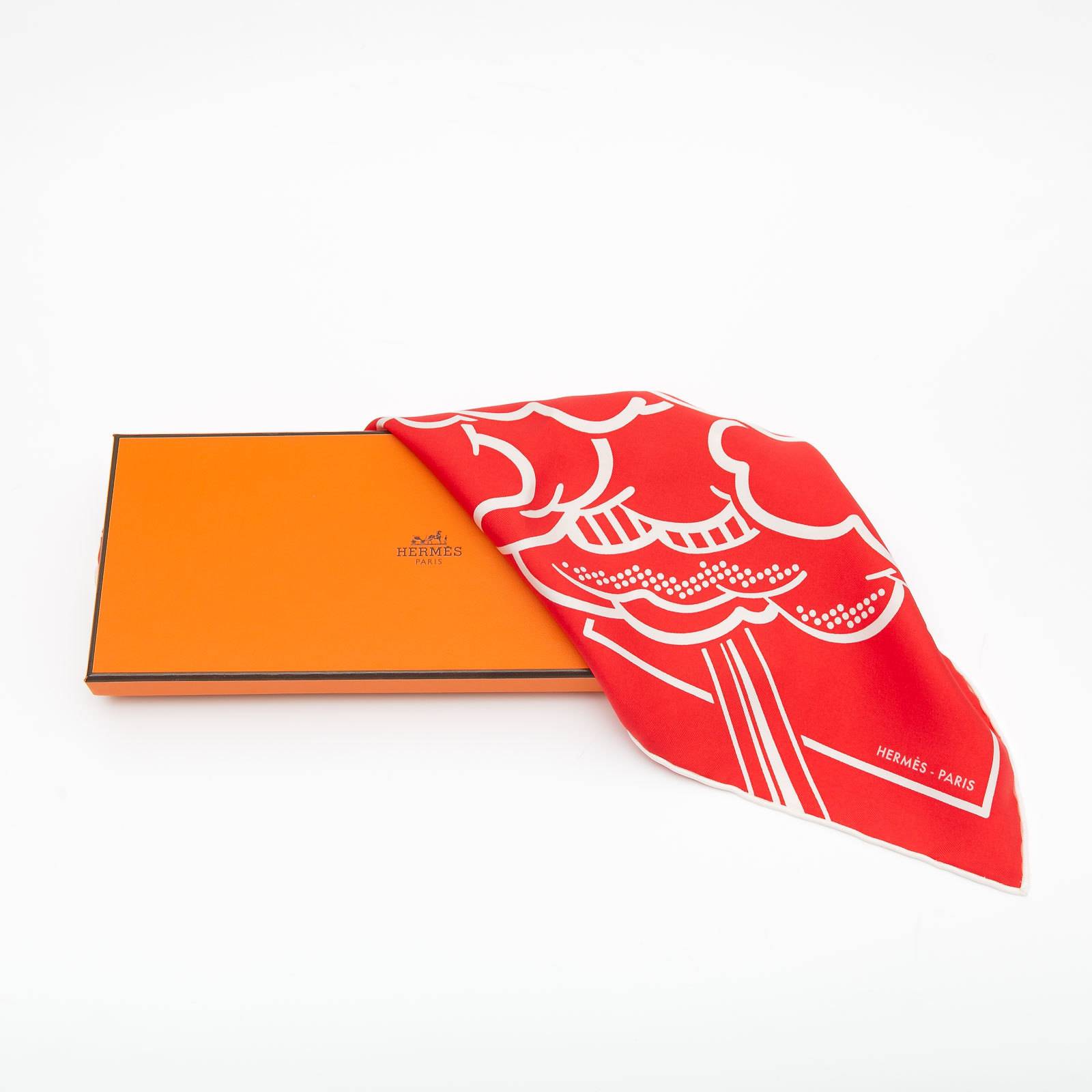 Платок Hermes - купить оригинал в секонд-хенде SFS - 4