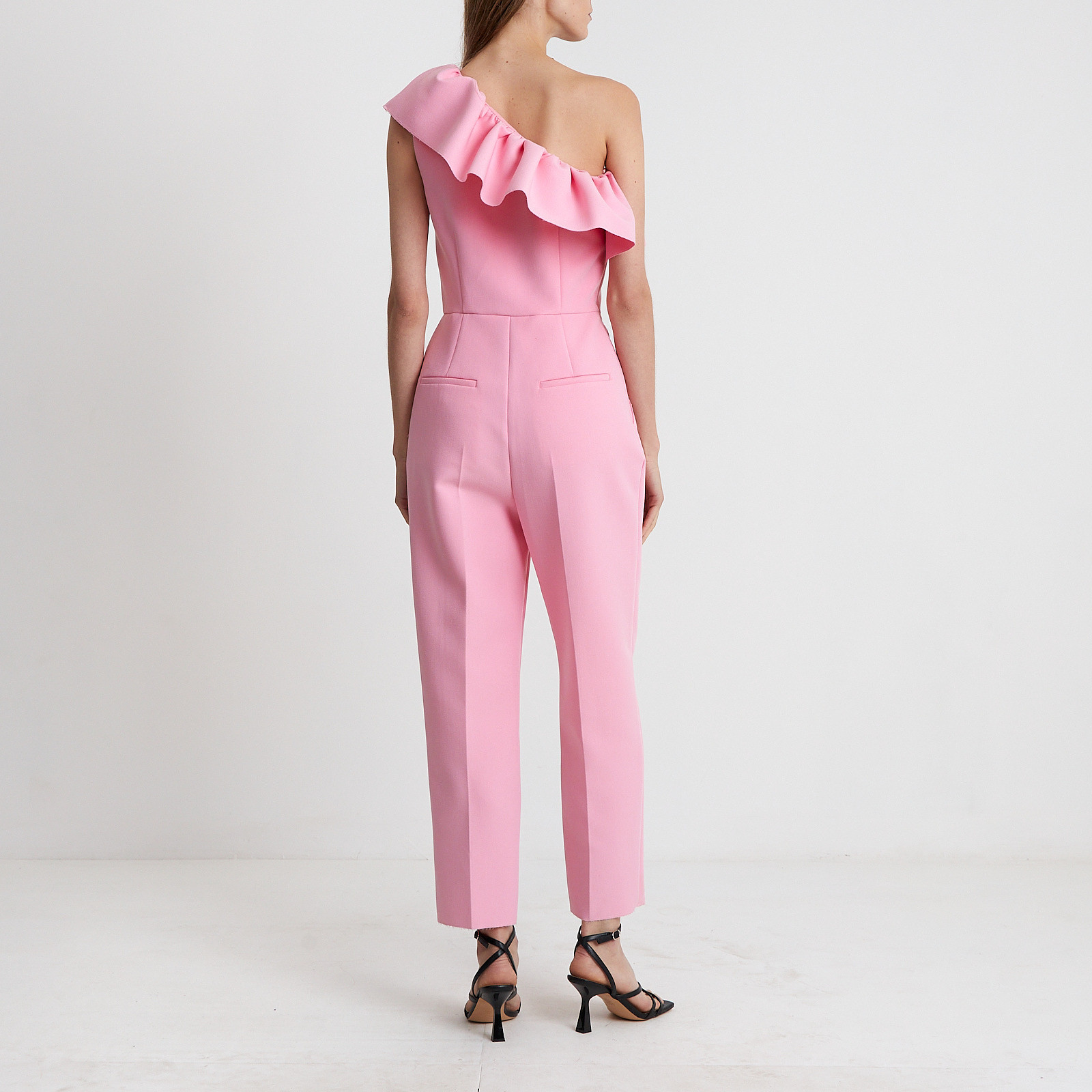 Комбинезон розового цвета MSGM - фото из каталога магазина брендовой одежды Second Friend Store Комбинезон MSGM - купить оригинал в секонд-хенде SFS - 2