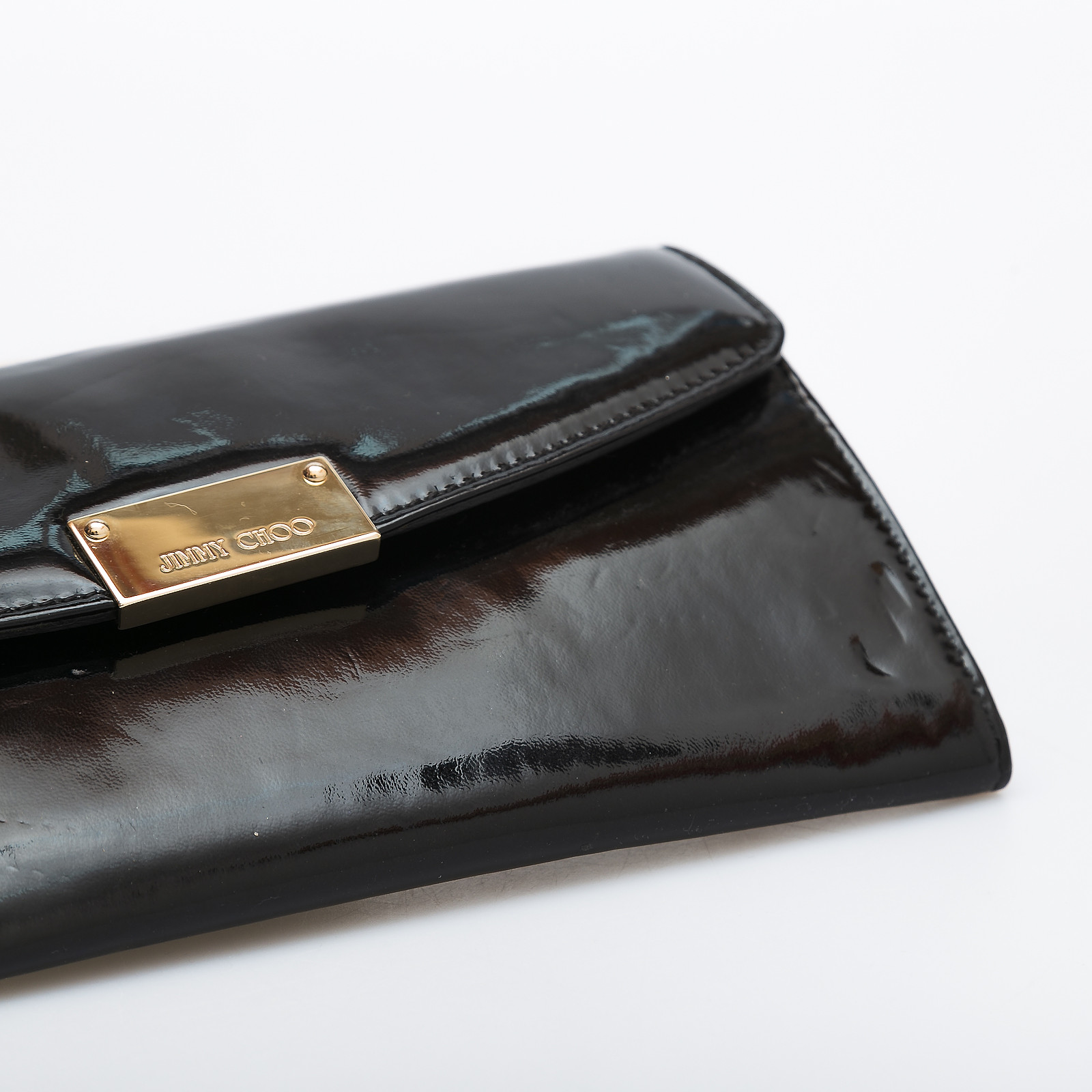 Сумка черного цвета Jimmy Choo - фото из каталога магазина брендовой одежды Second Friend Store Сумка Jimmy Choo - купить оригинал в секонд-хенде SFS - 4