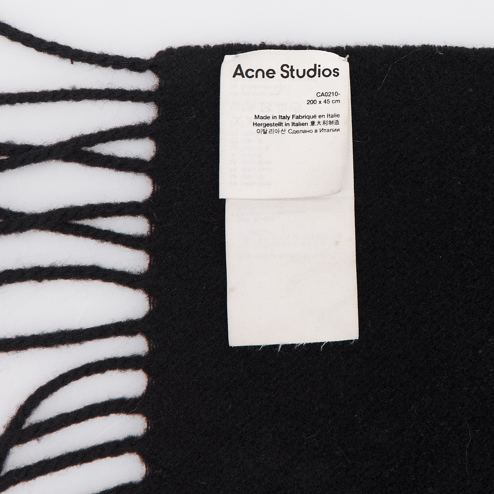 Шарф Acne Studios - купить оригинал в секонд-хенде SFS - 5