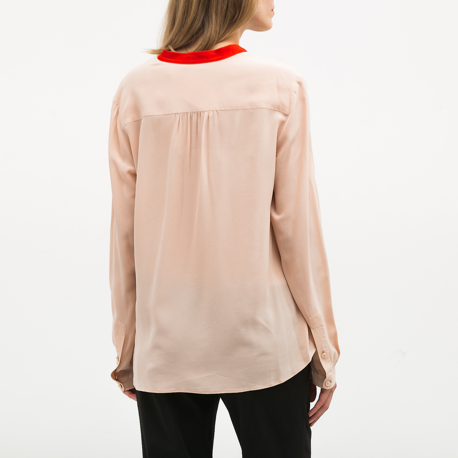 Блуза бежевого цвета Stella McCartney - фото из каталога магазина брендовой одежды Second Friend Store Блуза Stella McCartney - купить оригинал в секонд-хенде SFS - 3