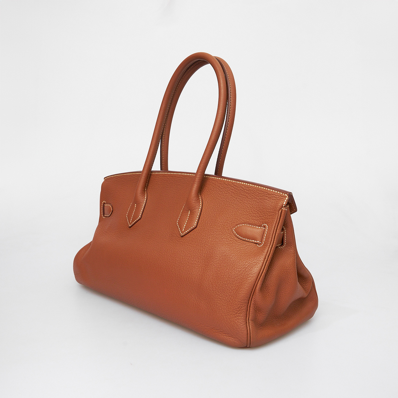 Сумка  коричневого цвета Hermes - фото из каталога магазина брендовой одежды Second Friend Store Сумка Hermes - купить оригинал в секонд-хенде SFS - 3