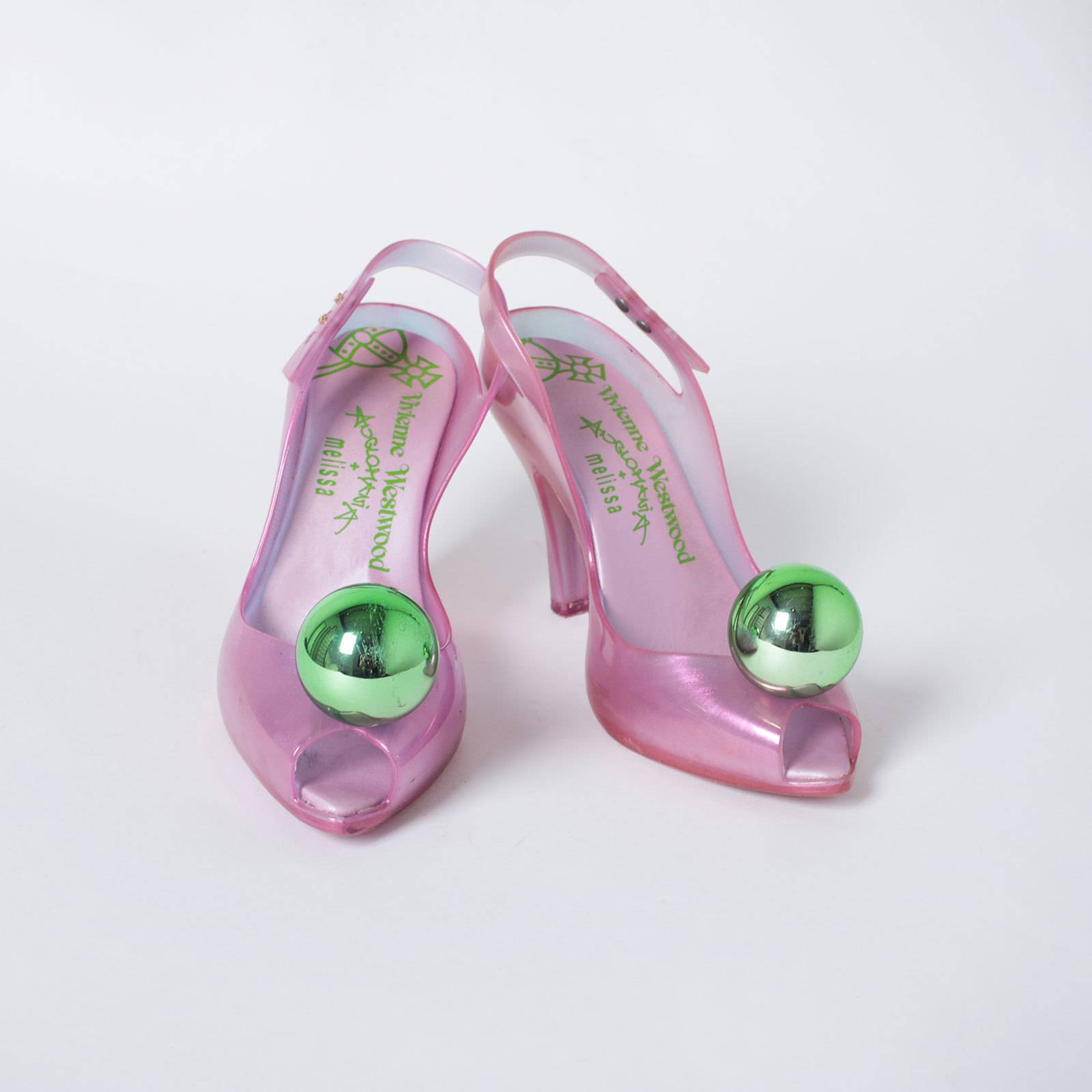 Туфли Melissa x Vivienne Westwood Anglomania - купить оригинал в секонд-хенде SFS
