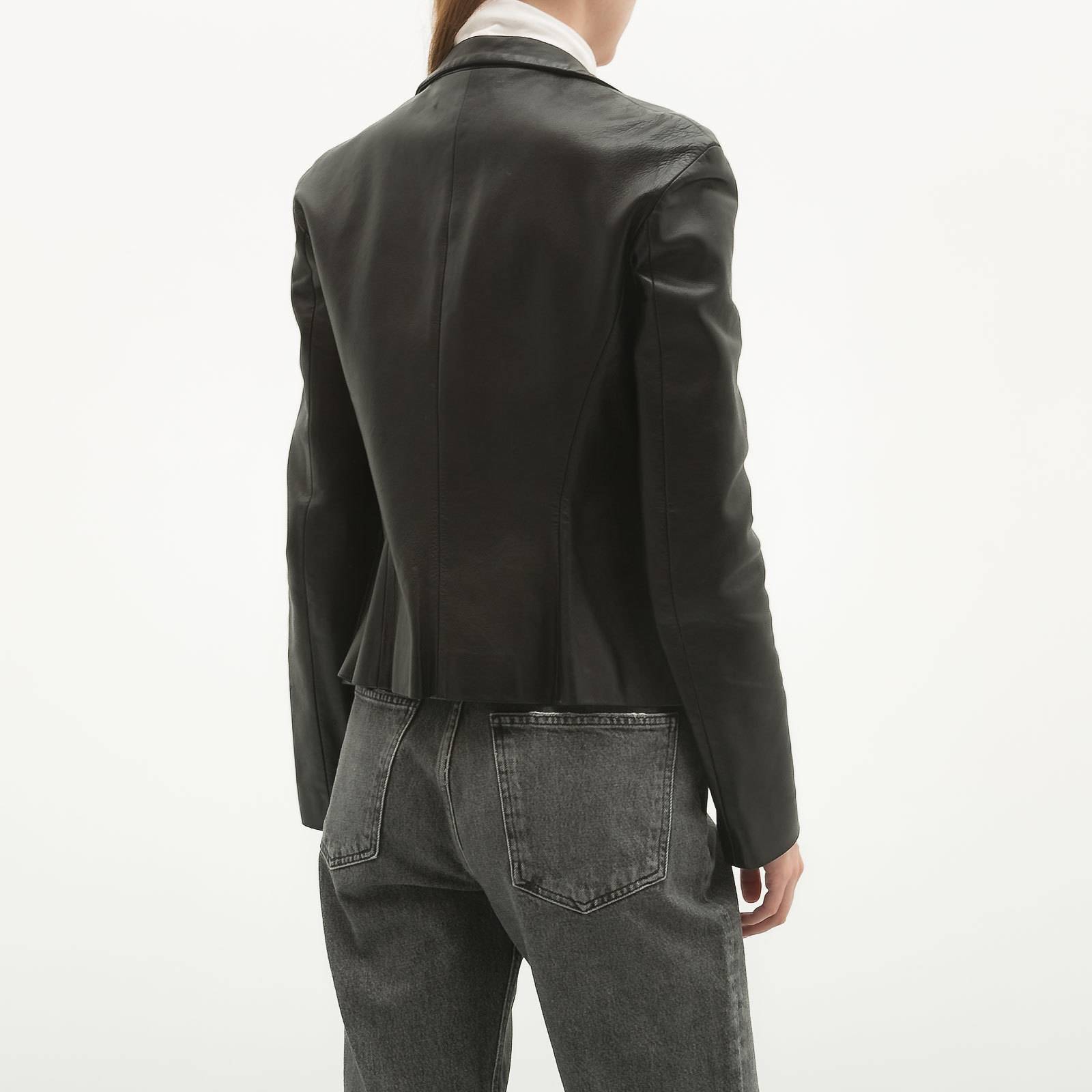 Кожаный пиджак Jil Sander - купить оригинал в секонд-хенде SFS