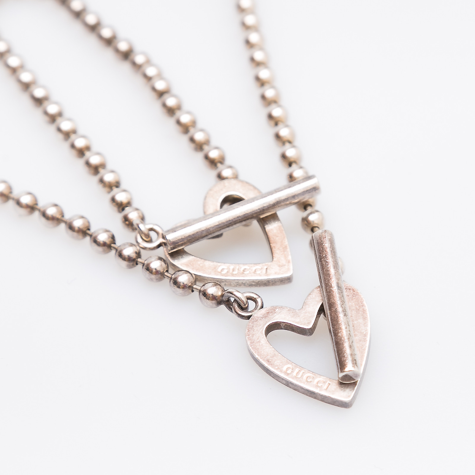 Комплект серебряного цвета Gucci - фото из каталога магазина брендовой одежды Second Friend Store Комплект Gucci - купить оригинал в секонд-хенде SFS - 5