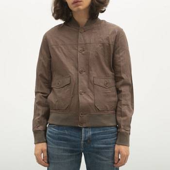 Кожаная куртка Brunello Cucinelli