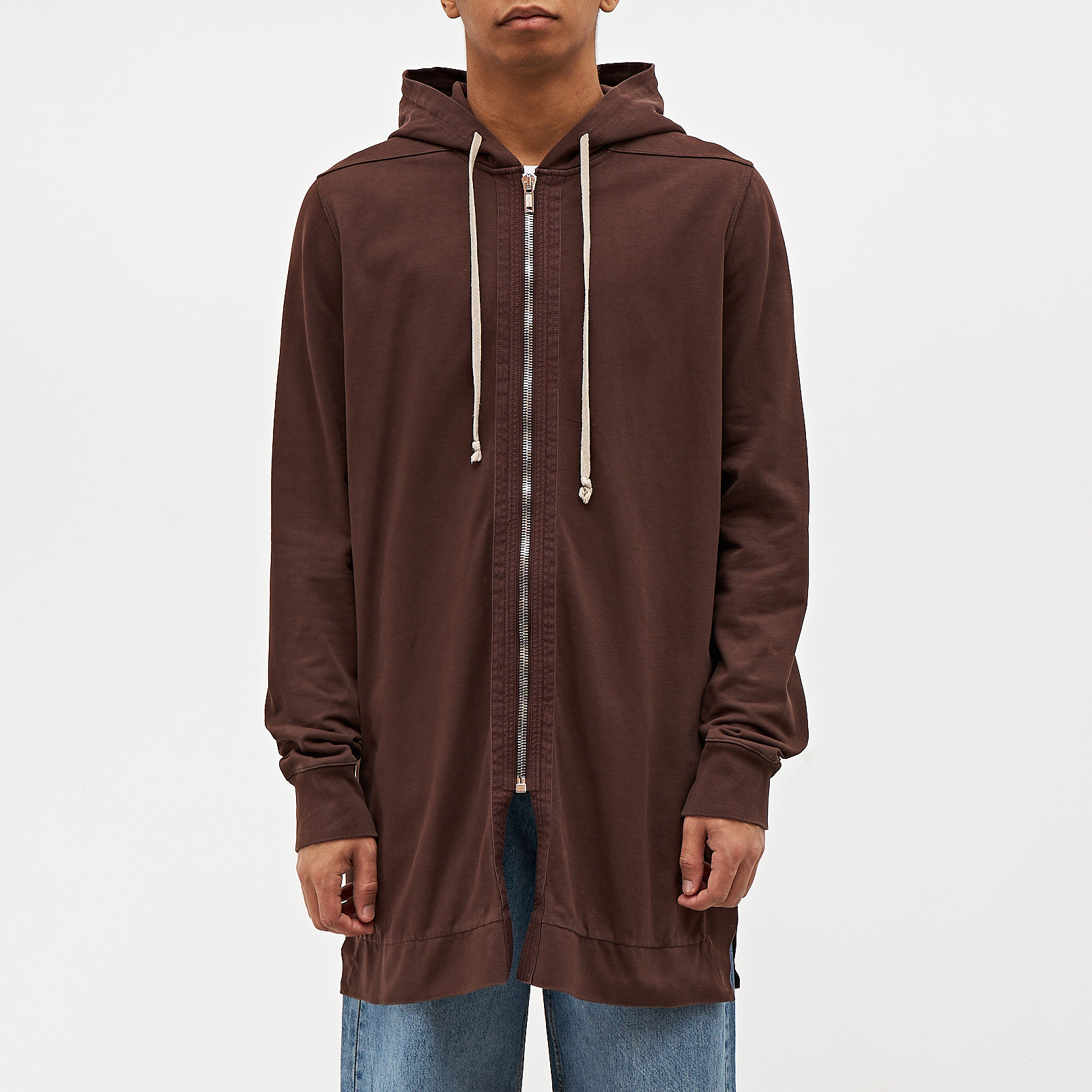 Худи коричневого цвета Rick Owens - фото из каталога магазина брендовой одежды Second Friend Store Худи Rick Owens - купить оригинал в секонд-хенде SFS - 1