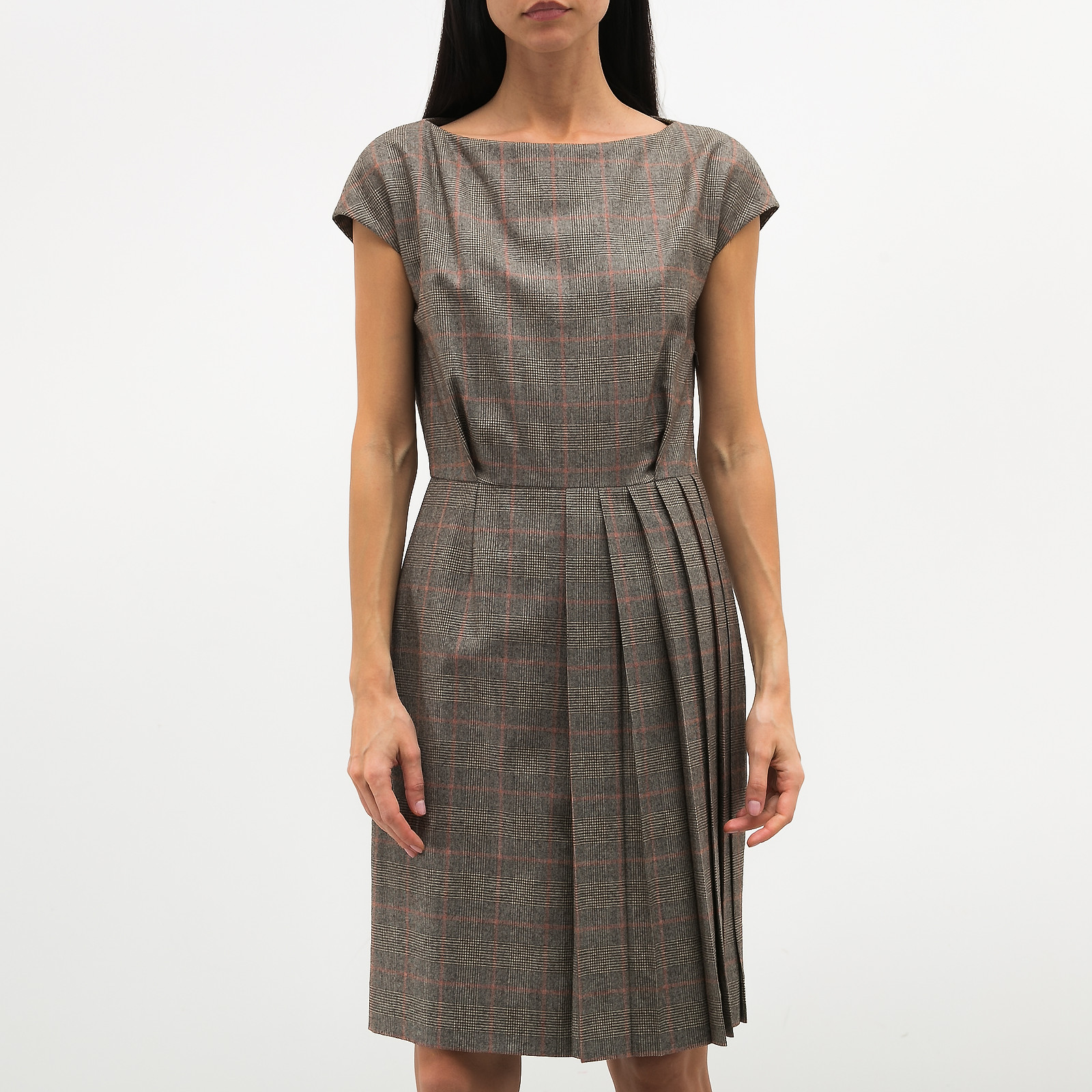 Платье серого цвета Christian Dior - фото из каталога магазина брендовой одежды Second Friend Store Платье Christian Dior - купить оригинал в секонд-хенде SFS - 1