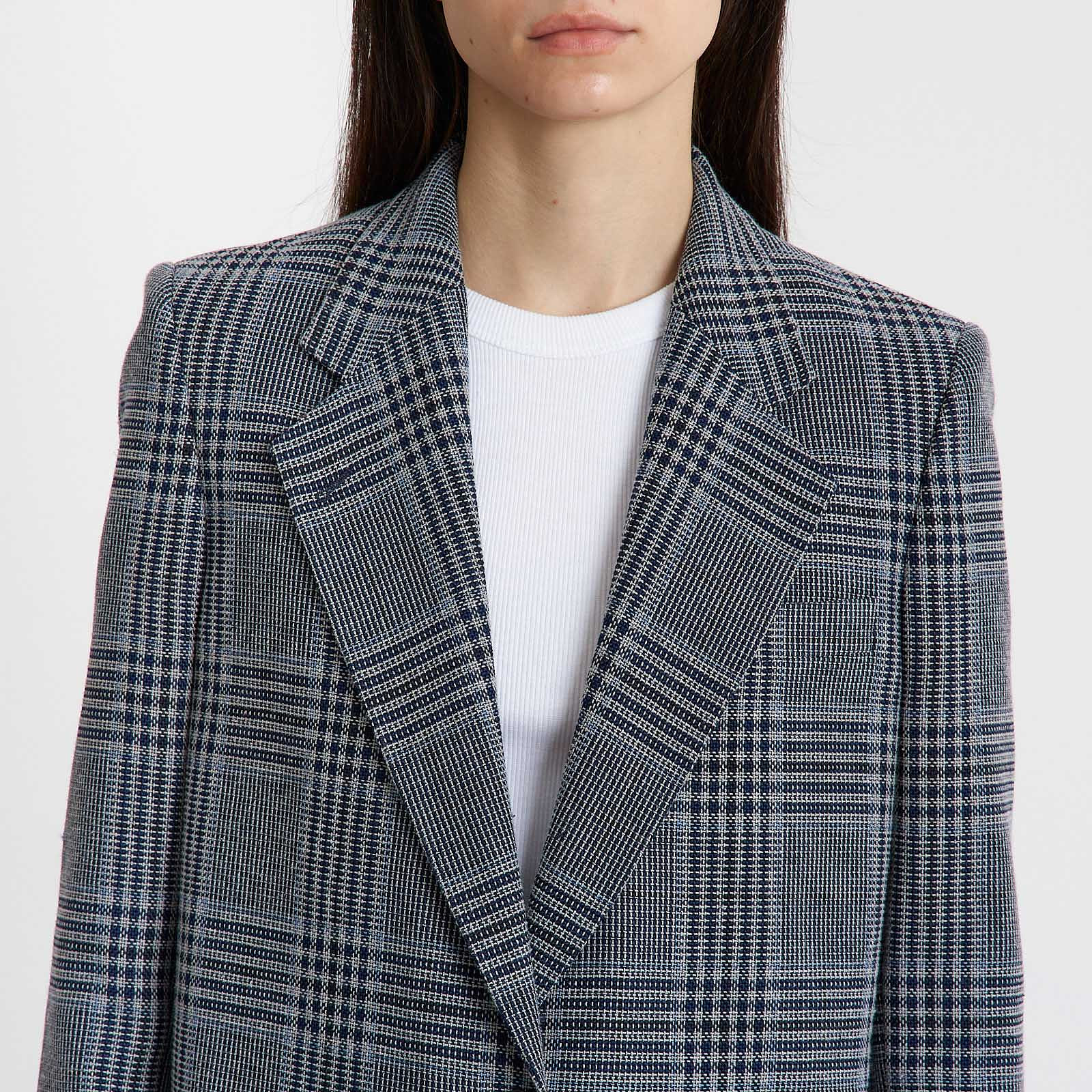 Пиджак серого цвета Acne Studios - фото из каталога магазина брендовой одежды Second Friend Store Пиджак Acne Studios - купить оригинал в секонд-хенде SFS - 4