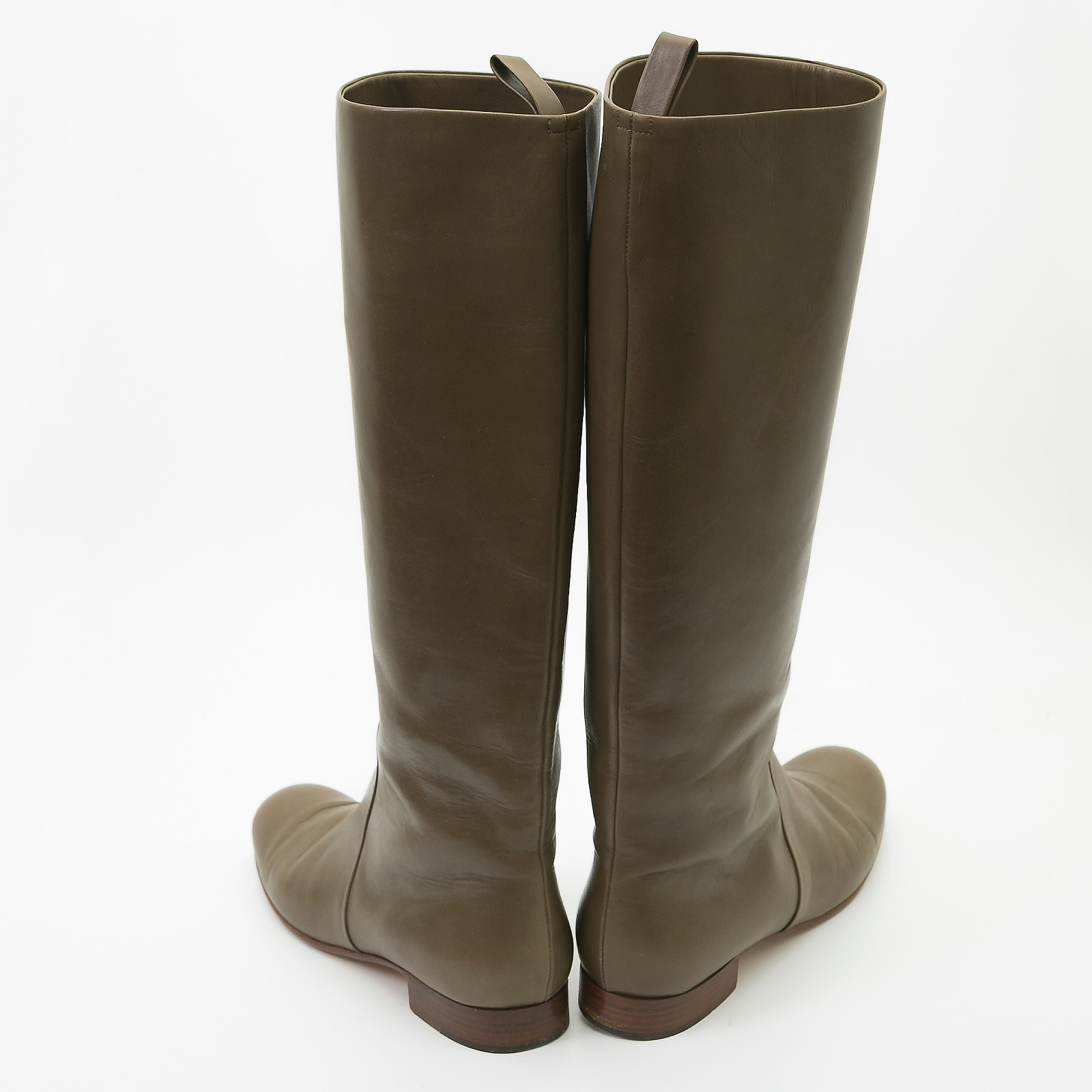 Сапоги серого цвета Celine - фото из каталога магазина брендовой одежды Second Friend Store Сапоги Celine - купить оригинал в секонд-хенде SFS - 3