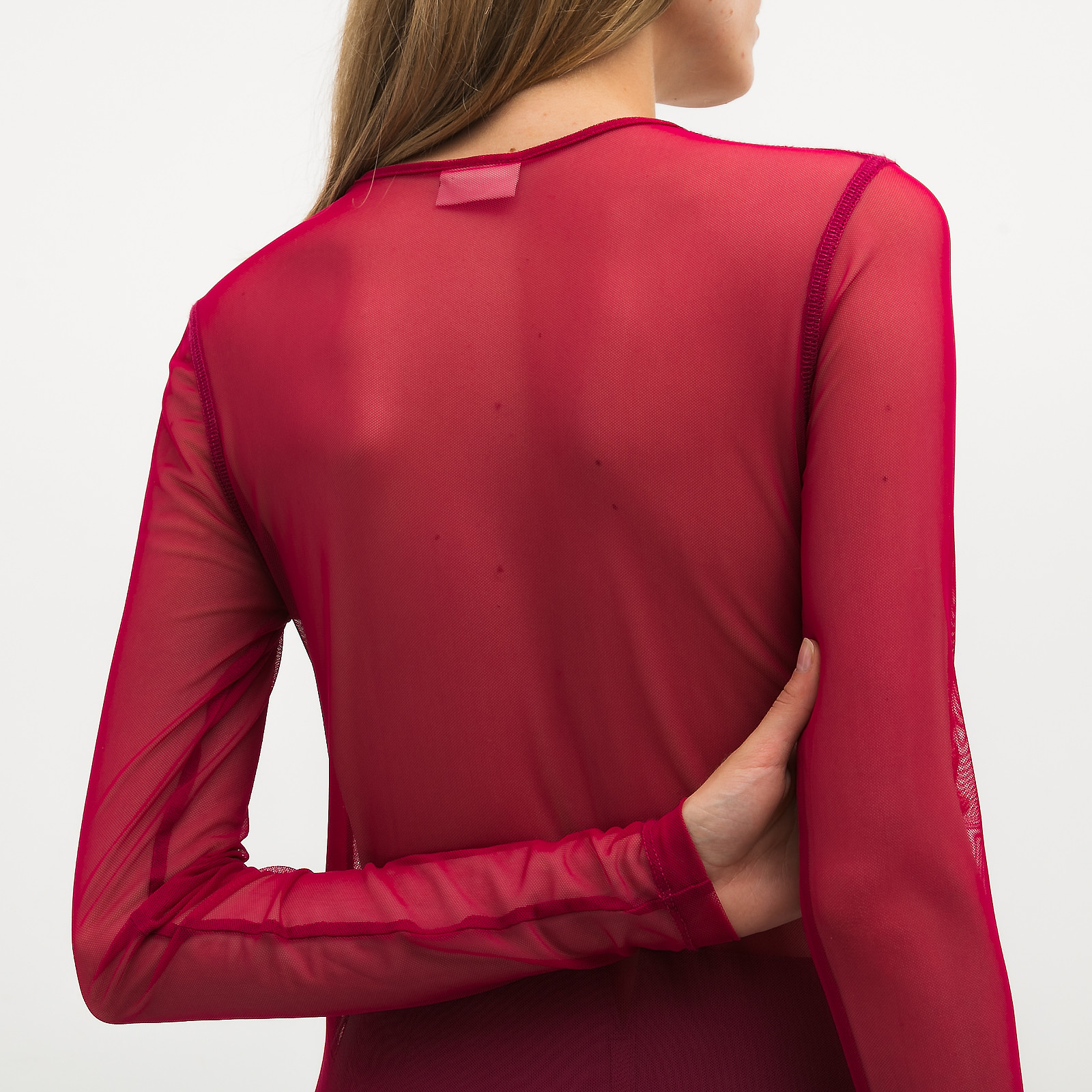 Топ  розового цвета Dries Van Noten - фото из каталога магазина брендовой одежды Second Friend Store Топ Dries Van Noten - купить оригинал в секонд-хенде SFS - 4