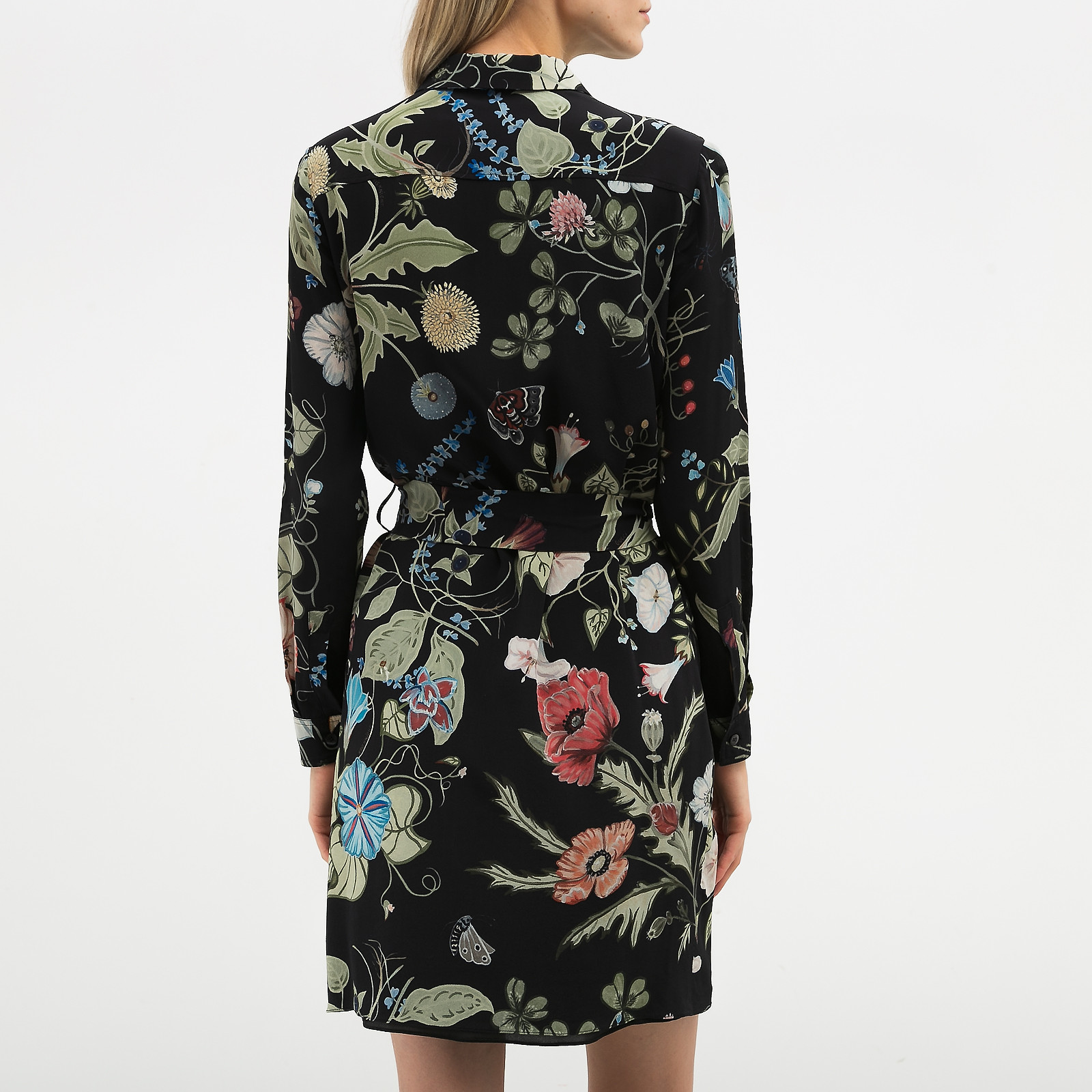 Платье черного цвета Gucci - фото из каталога магазина брендовой одежды Second Friend Store Платье Gucci - купить оригинал в секонд-хенде SFS - 3