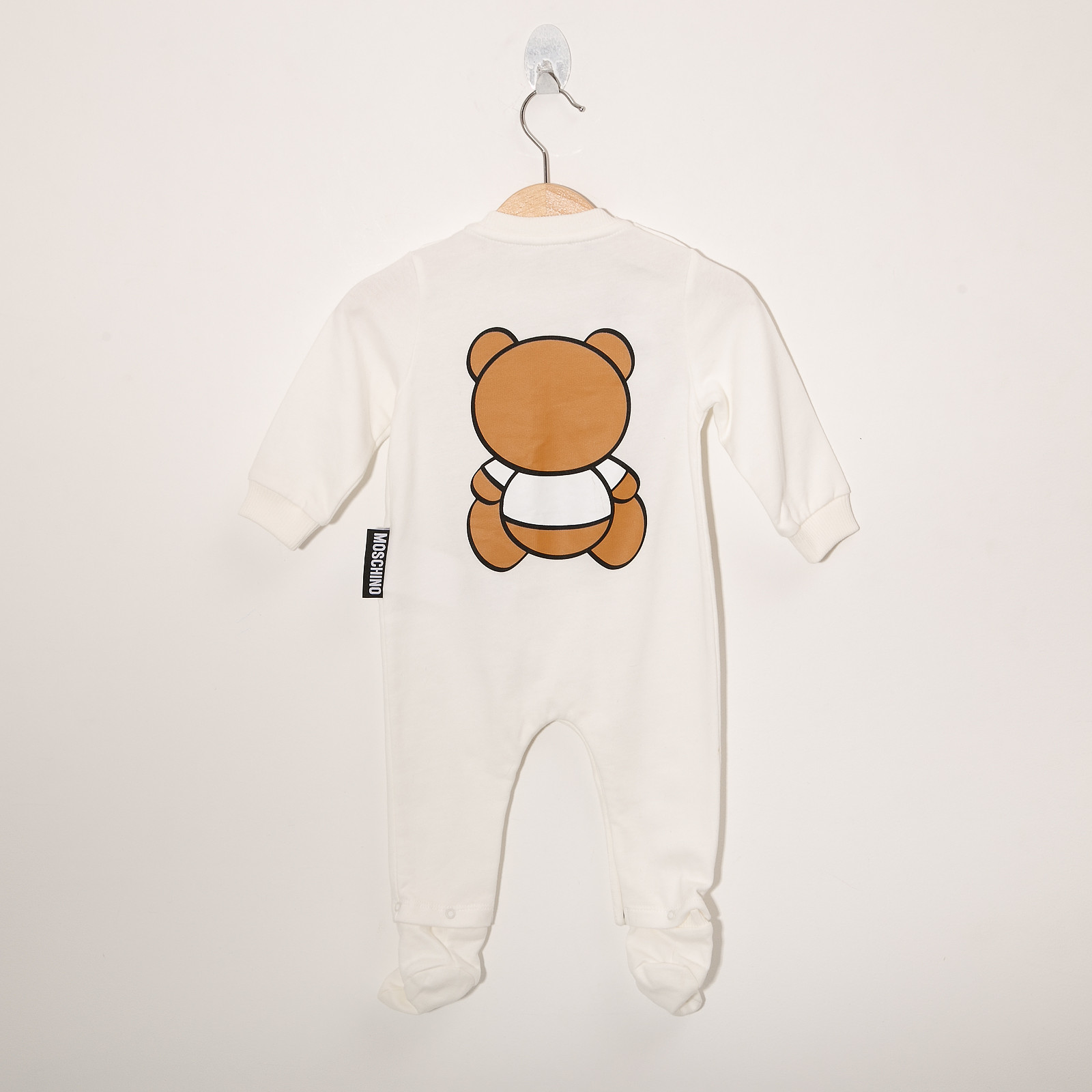 Комбинезон белого цвета Moschino - фото из каталога магазина брендовой одежды Second Friend Store Комбинезон Moschino - купить оригинал в секонд-хенде SFS - 2