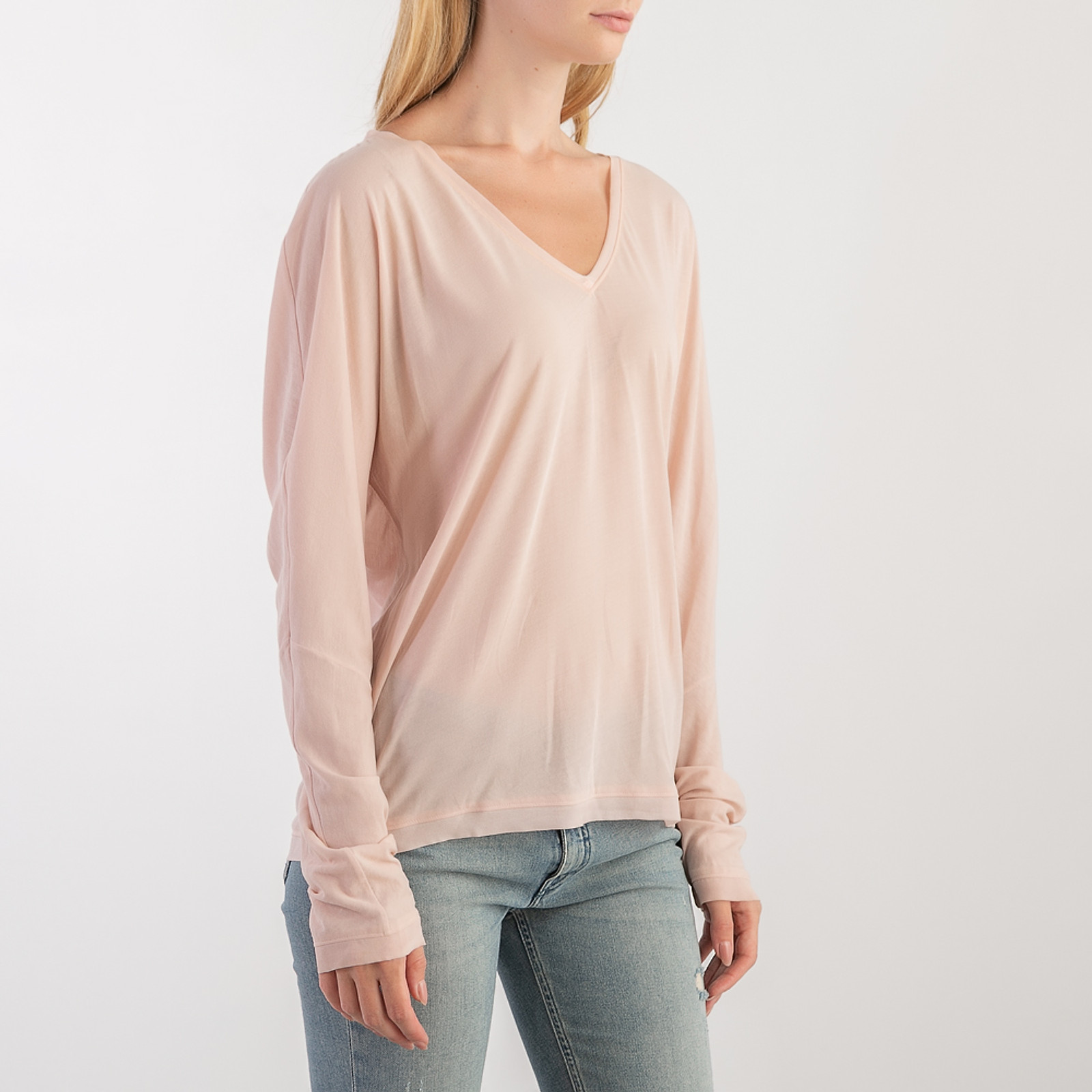 Лонгслив бежевого цвета Tom Ford - фото из каталога магазина брендовой одежды Second Friend Store Лонгслив Tom Ford - купить оригинал в секонд-хенде SFS - 3