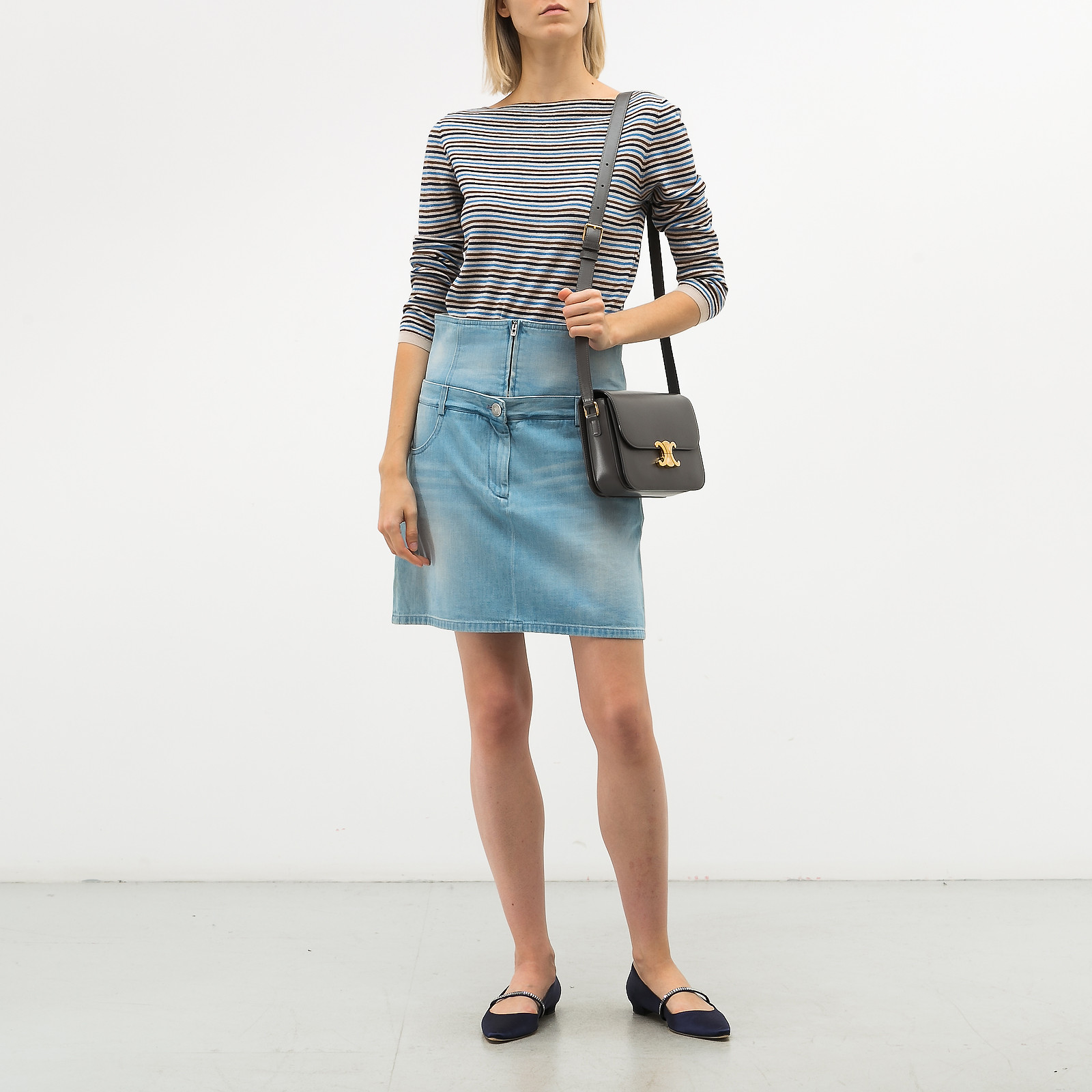 Юбка джинсовая Chanel - купить оригинал в секонд-хенде SFS - 2