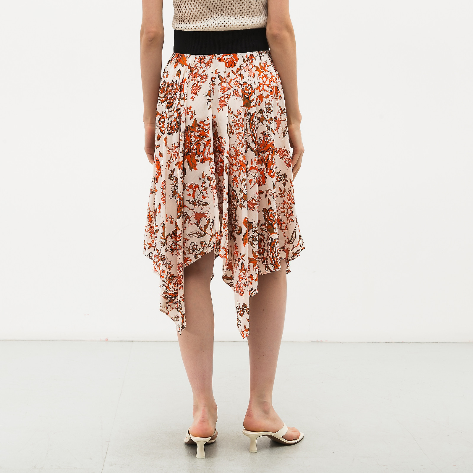 Юбка белого цвета JW Anderson - фото из каталога магазина брендовой одежды Second Friend Store Юбка JW Anderson - купить оригинал в секонд-хенде SFS - 3