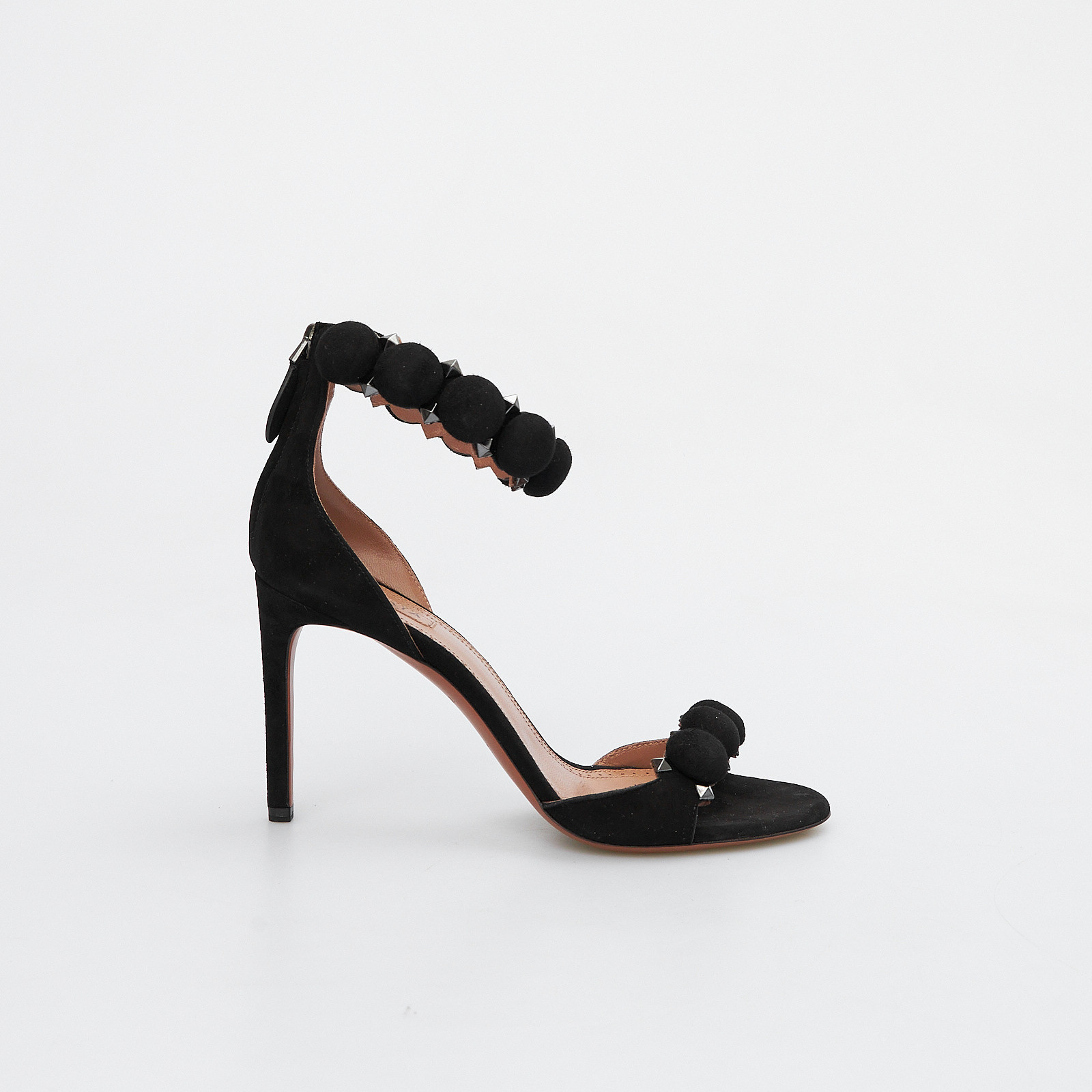 Туфли черного цвета Alaia - фото из каталога магазина брендовой одежды Second Friend Store Туфли Alaia - купить оригинал в секонд-хенде SFS - 1