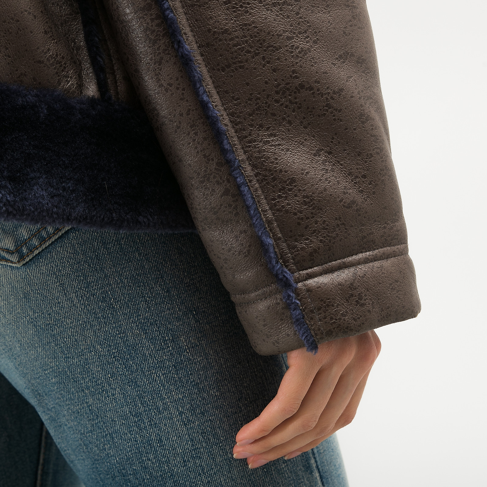 Куртка серого цвета Masterpeace - фото из каталога магазина брендовой одежды Second Friend Store Куртка Masterpeace - купить оригинал в секонд-хенде SFS - 5