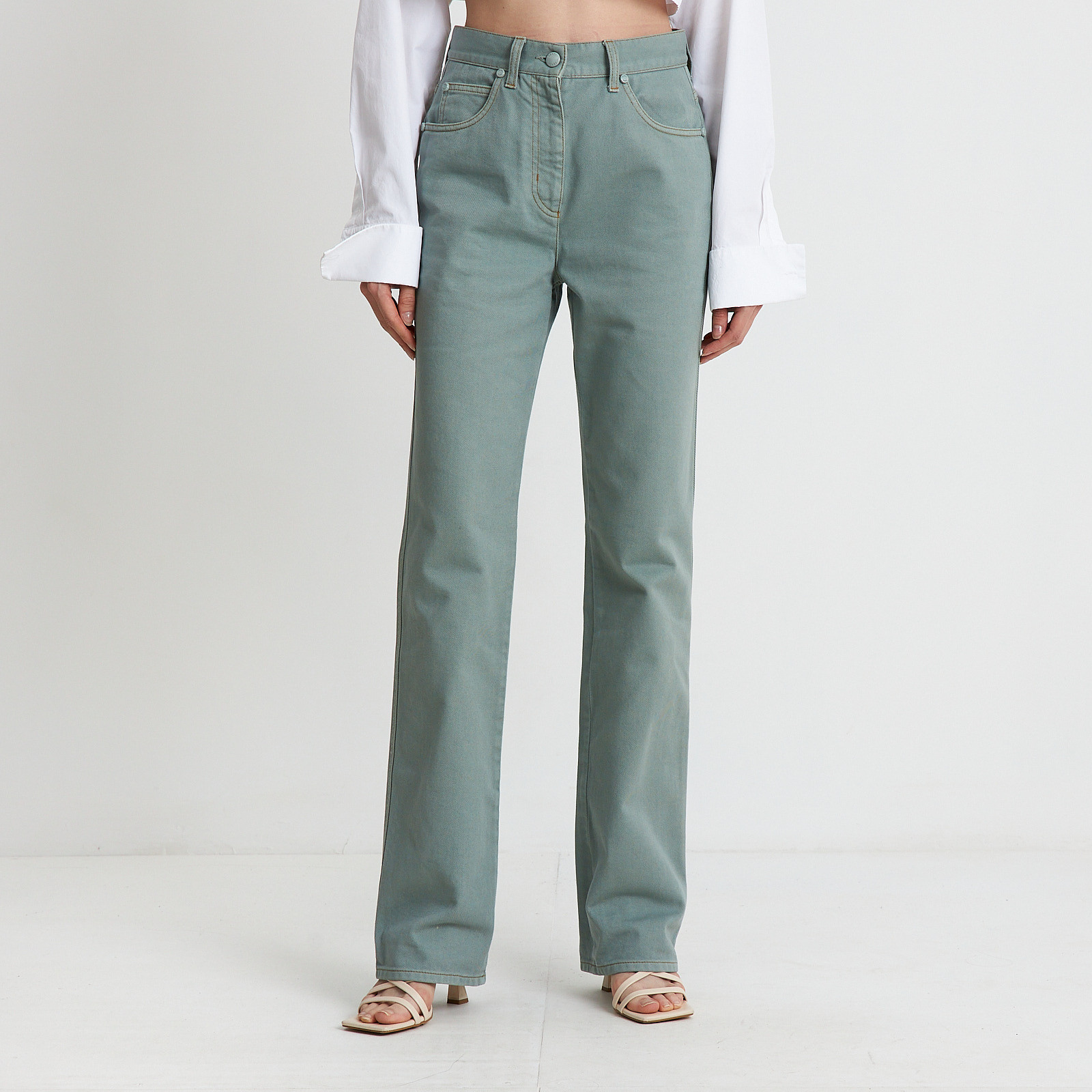 Джинсы Fendi - купить оригинал в секонд-хенде SFS - 1