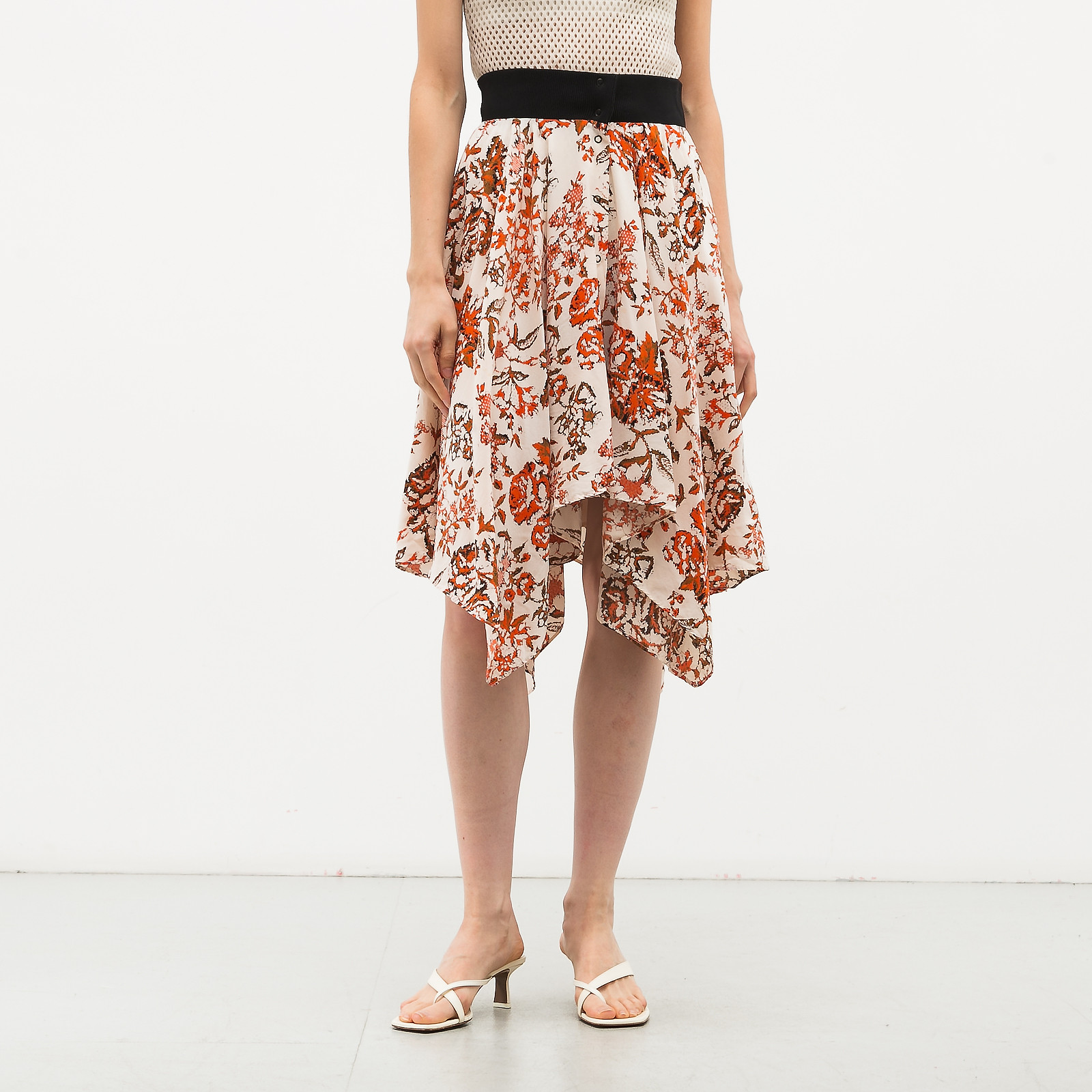 Юбка белого цвета JW Anderson - фото из каталога магазина брендовой одежды Second Friend Store Юбка JW Anderson - купить оригинал в секонд-хенде SFS - 1