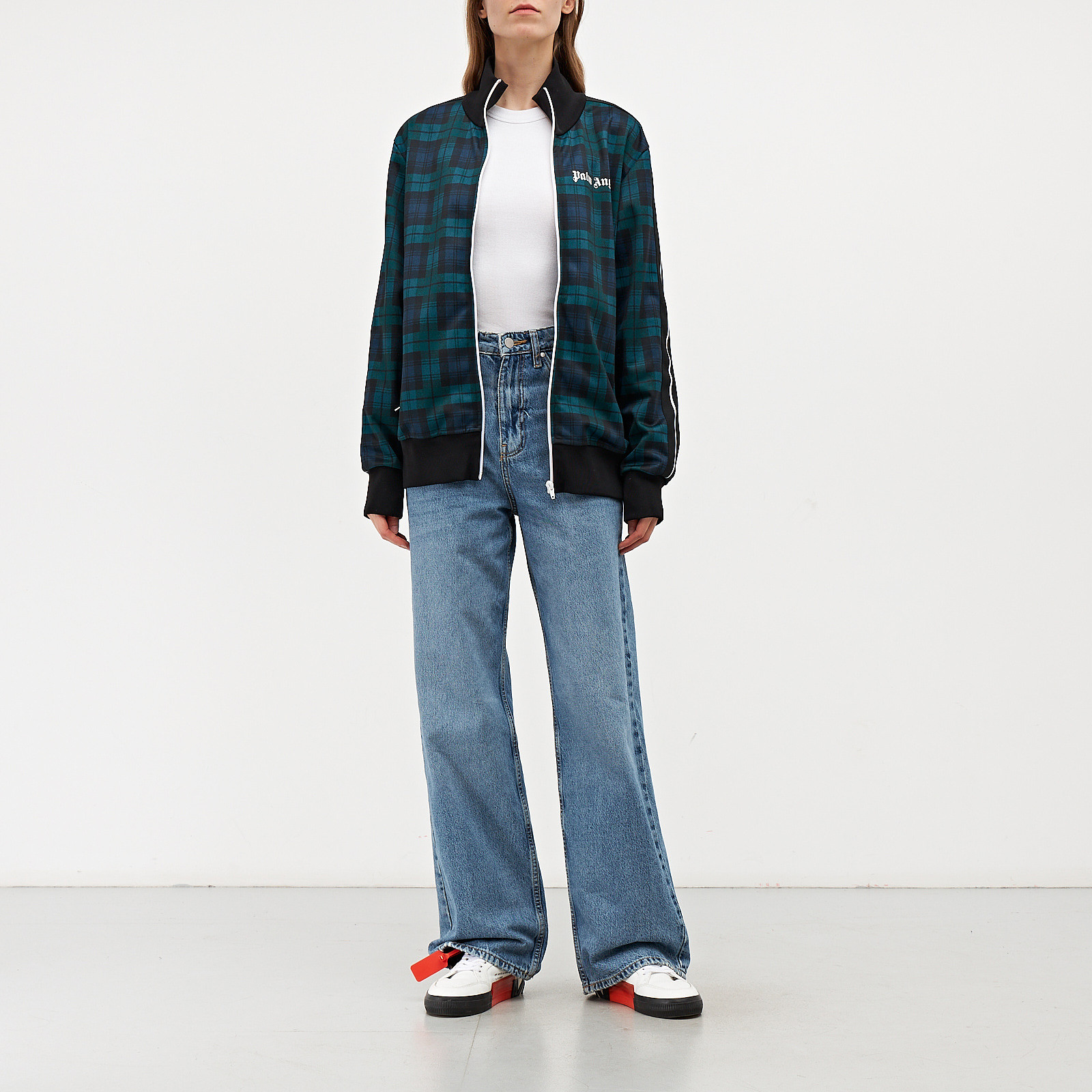 Куртка зеленого цвета Palm Angels - фото из каталога магазина брендовой одежды Second Friend Store Куртка Palm Angels - купить оригинал в секонд-хенде SFS - 2