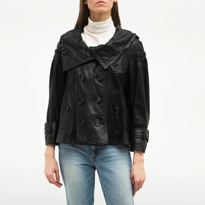 Кожаная куртка Burberry Prorsum