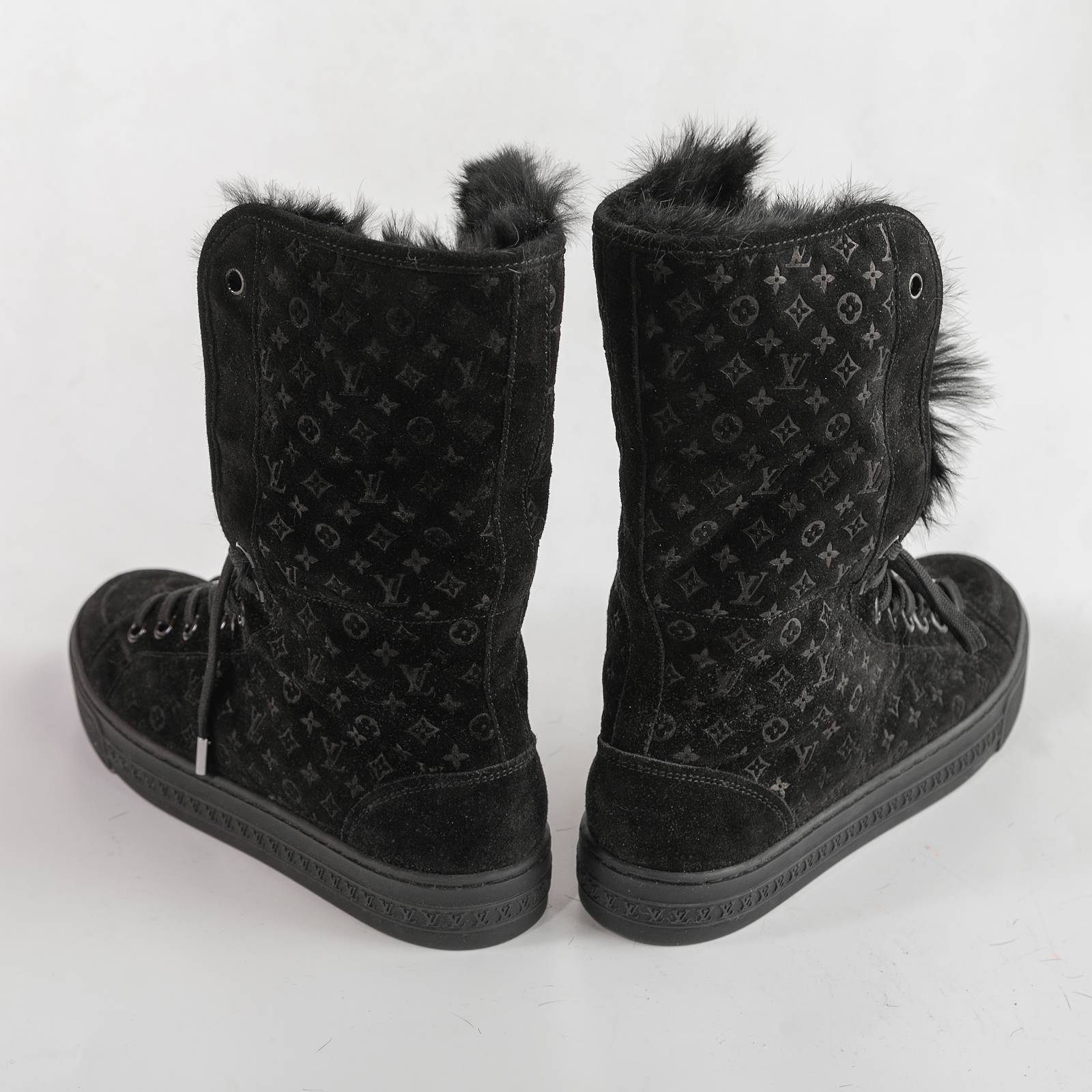 Louis Vuitton Rabbit Fur Boots