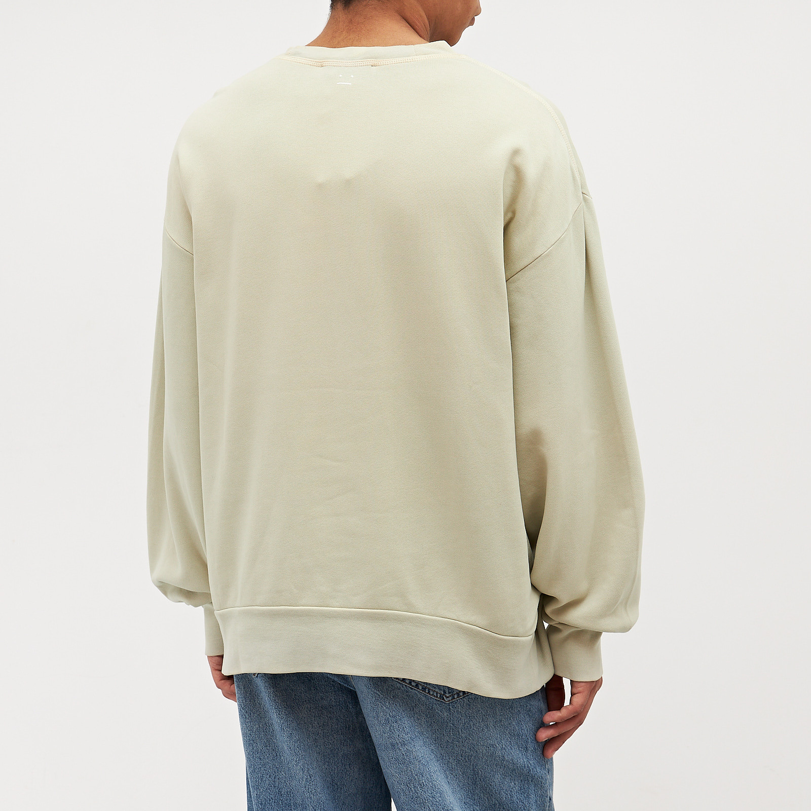 Свитшот зеленого цвета Acne Studios - фото из каталога магазина брендовой одежды Second Friend Store Свитшот Acne Studios - купить оригинал в секонд-хенде SFS - 3