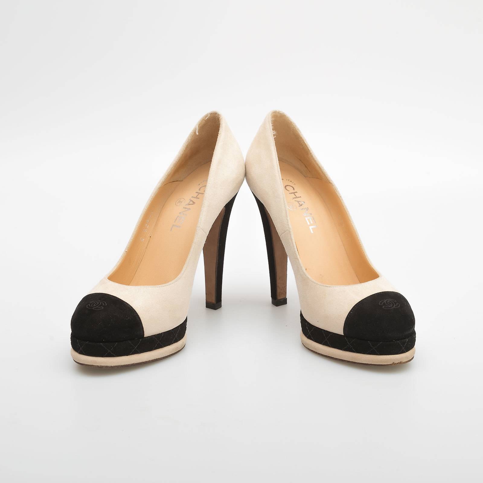 Туфли Chanel бежевые, - купить за 27600 ₽ | SFS