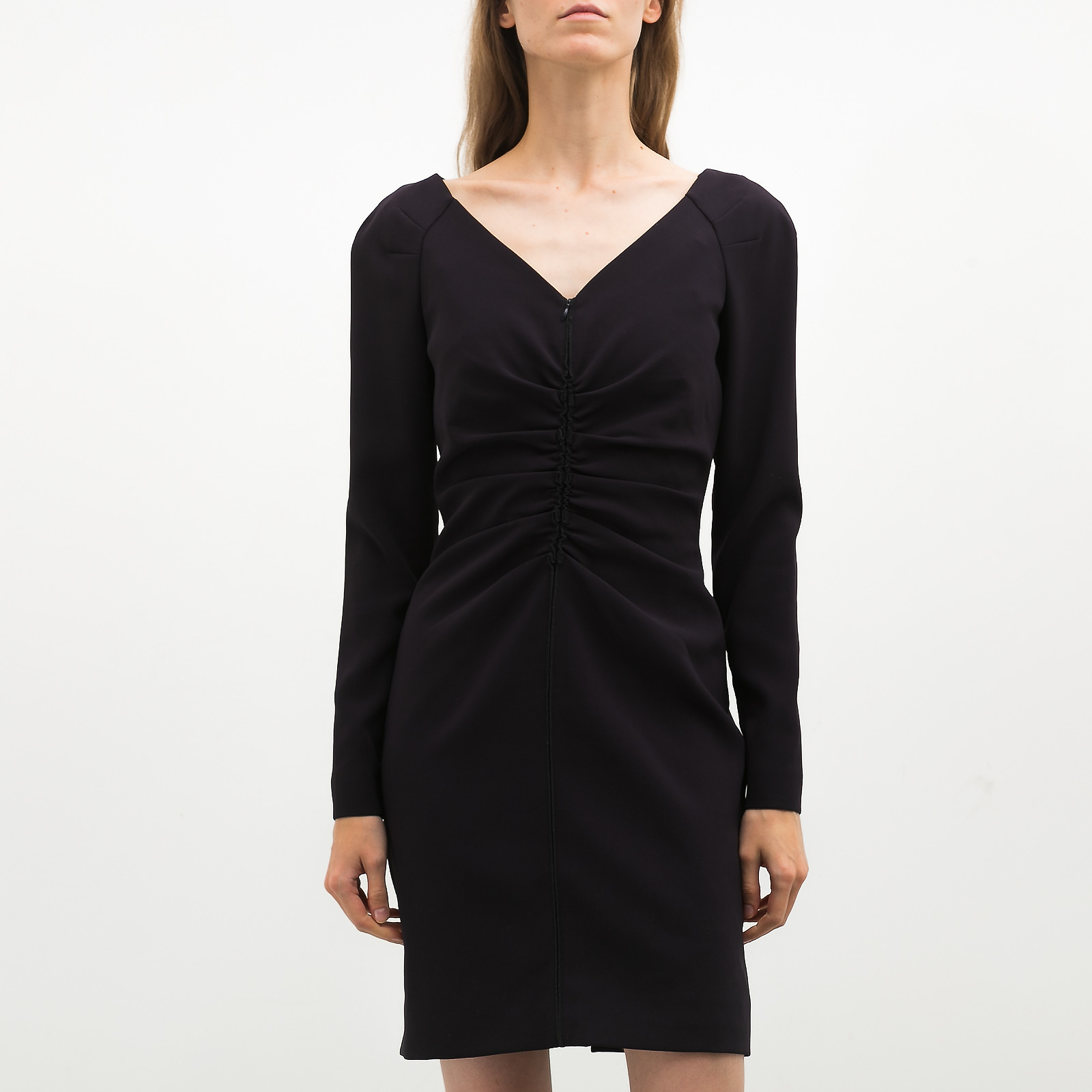 Платье синего цвета N21 - фото из каталога магазина брендовой одежды Second Friend Store Платье N21 - купить оригинал в секонд-хенде SFS - 1