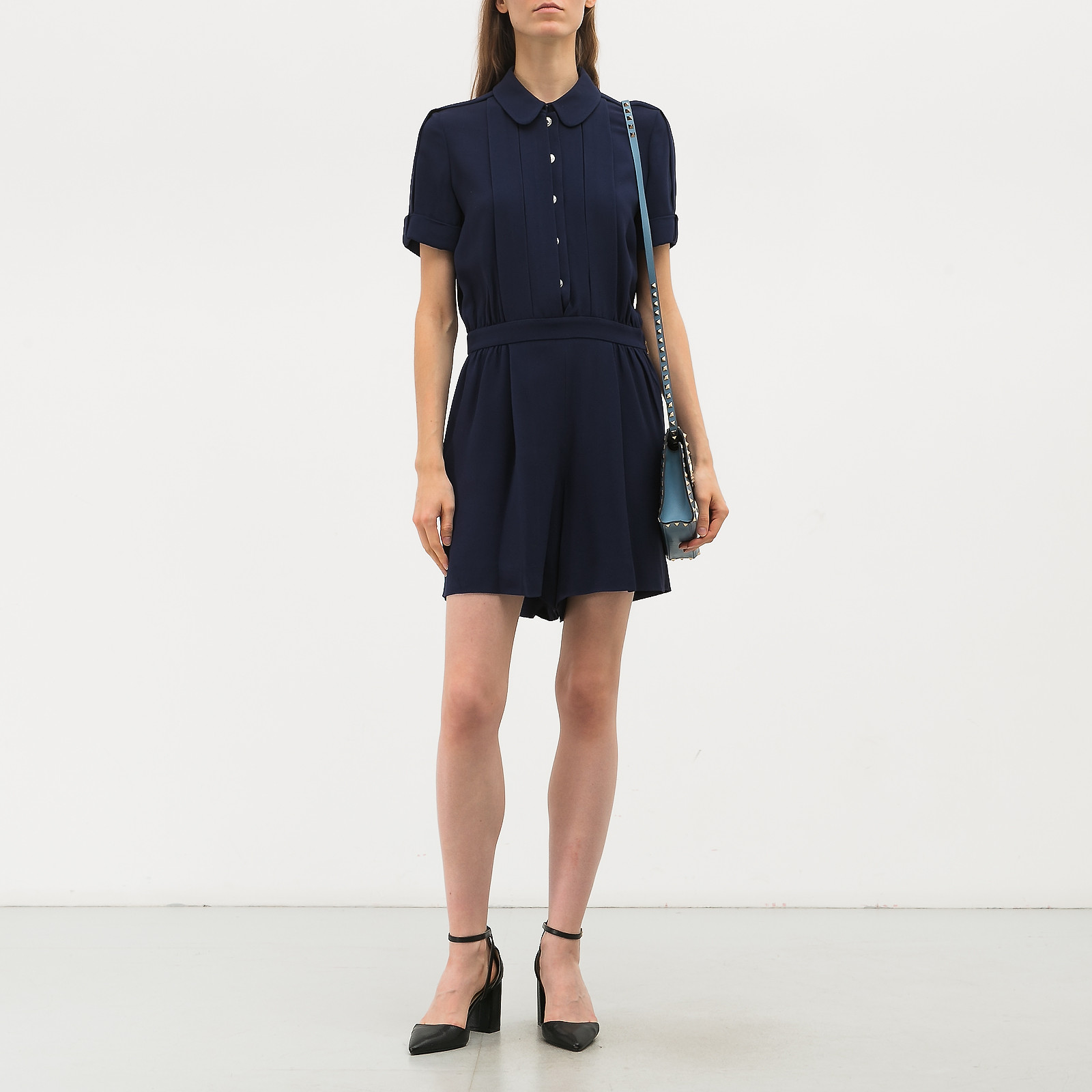 Комбинезон  синего цвета Louis Vuitton - фото из каталога магазина брендовой одежды Second Friend Store Комбинезон Louis Vuitton - купить оригинал в секонд-хенде SFS - 3