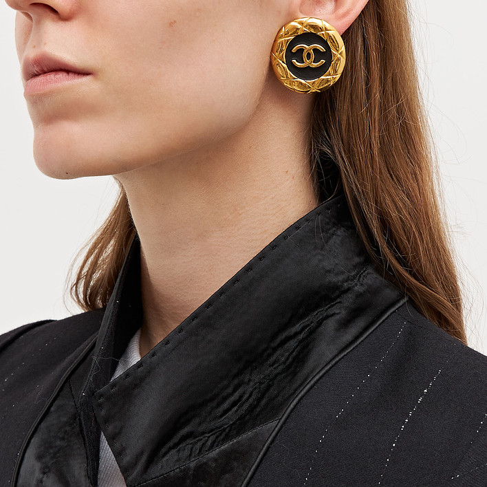 Клипсы Chanel