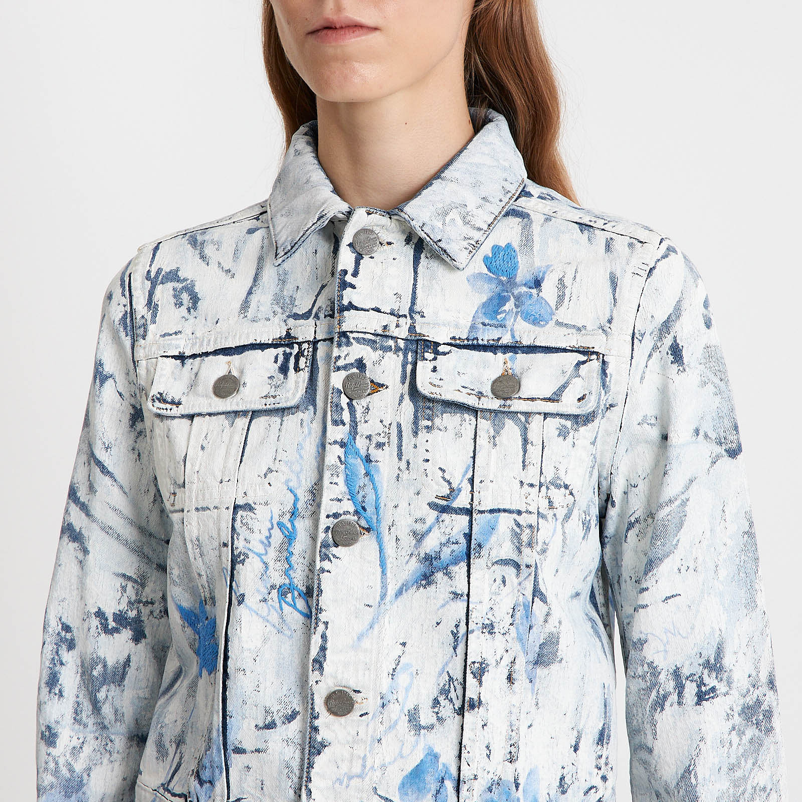 Куртка голубого цвета Ralph Lauren - фото из каталога магазина брендовой одежды Second Friend Store Куртка Ralph Lauren - купить оригинал в секонд-хенде SFS - 4