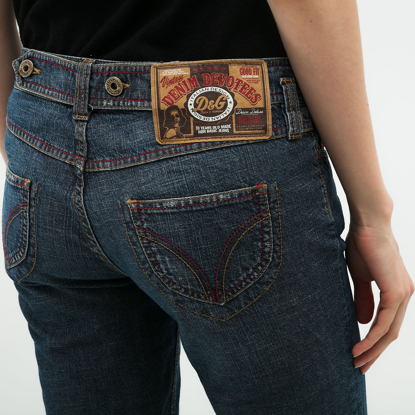 Джинсы D&G - купить оригинал в секонд-хенде SFS - 3