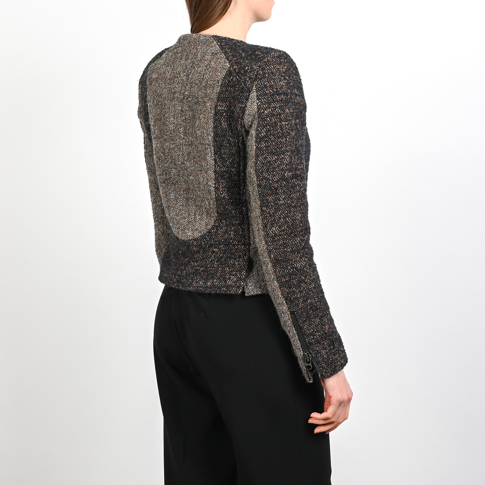 Куртка коричневого цвета Zadig & Voltaire - фото из каталога магазина брендовой одежды Second Friend Store Куртка Zadig & Voltaire - купить оригинал в секонд-хенде SFS - 2