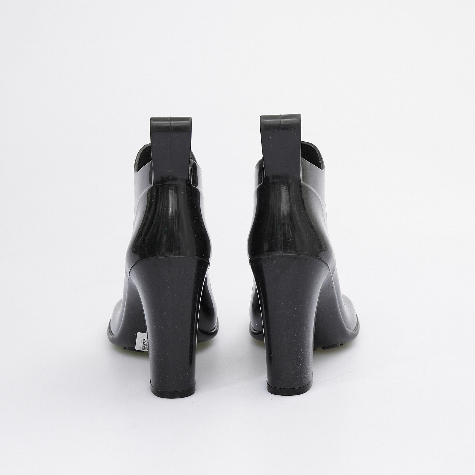 Ботильоны черного цвета Bottega Veneta - фото из каталога магазина брендовой одежды Second Friend Store Ботильоны Bottega Veneta - купить оригинал в секонд-хенде SFS - 3