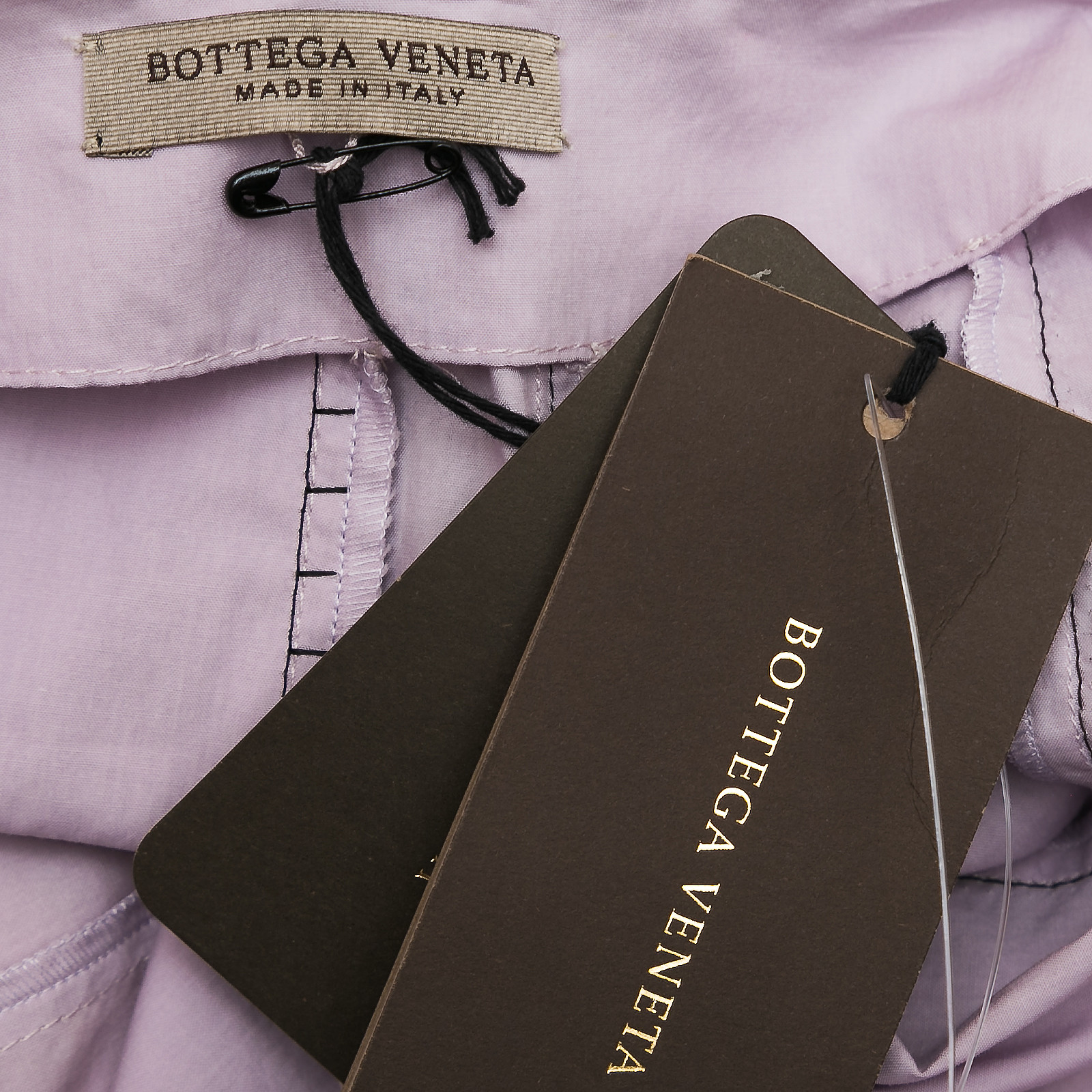 Юбка фиолетового цвета Bottega Veneta - фото из каталога магазина брендовой одежды Second Friend Store Юбка Bottega Veneta - купить оригинал в секонд-хенде SFS - 5