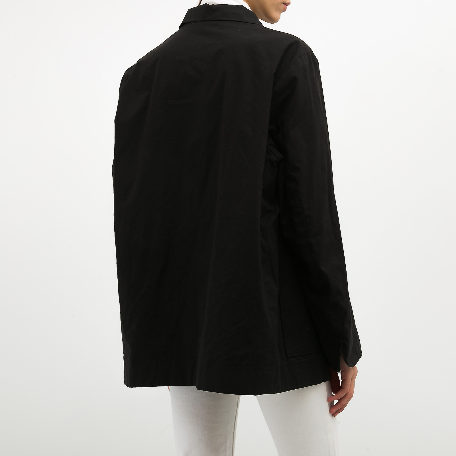 Пиджак черного цвета Jil Sander - фото из каталога магазина брендовой одежды Second Friend Store Пиджак Jil Sander - купить оригинал в секонд-хенде SFS - 3