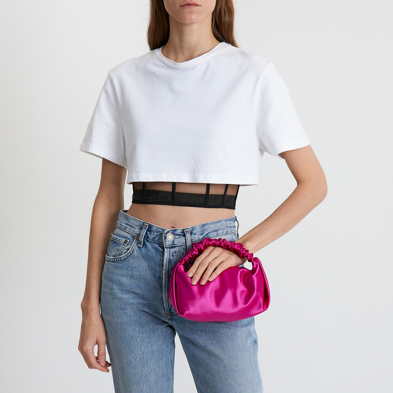 Сумка  розового цвета Alexander Wang - фото из каталога магазина брендовой одежды Second Friend Store Сумка Alexander Wang - купить оригинал в секонд-хенде SFS - 7