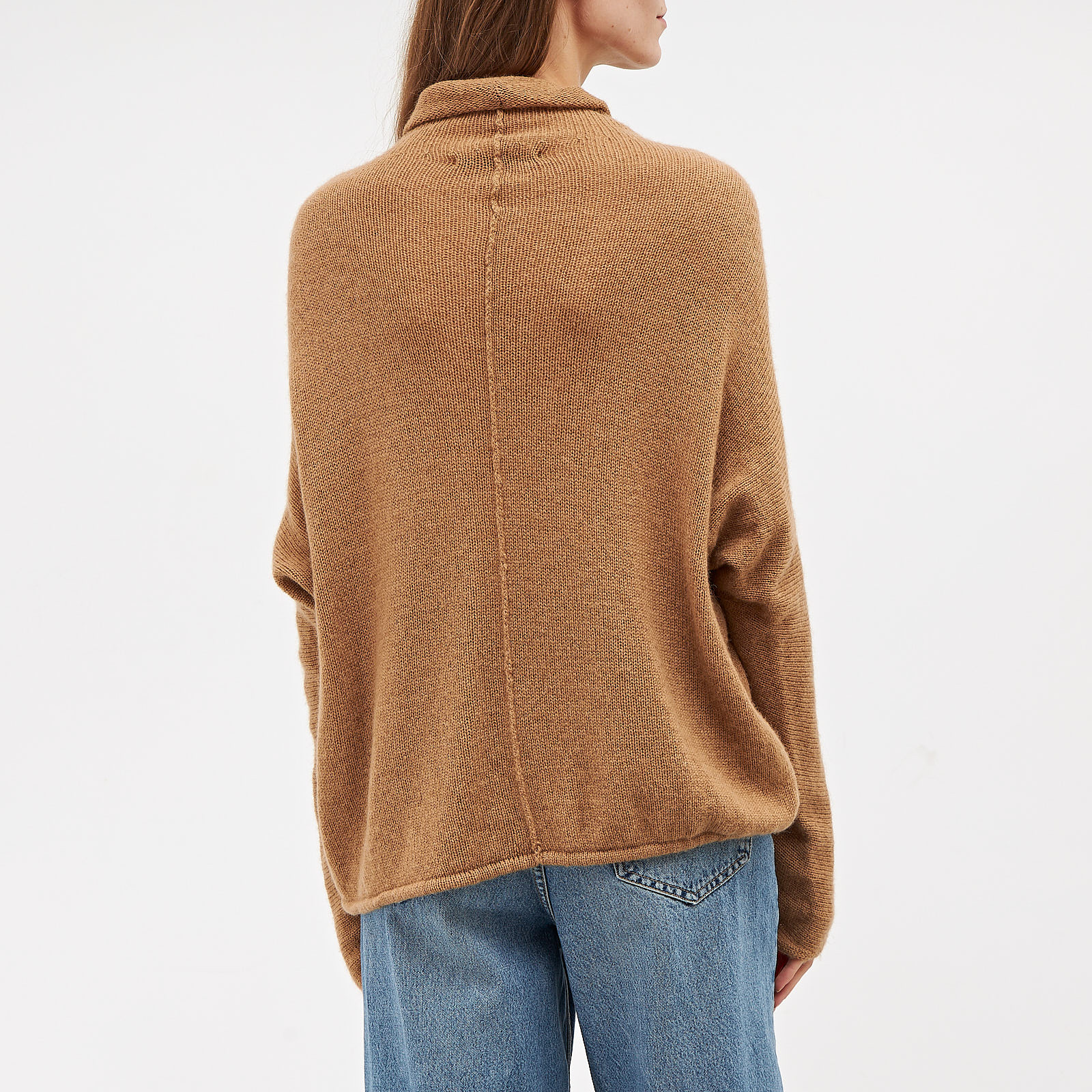 Свитер коричневого цвета Yohji Yamamoto - фото из каталога магазина брендовой одежды Second Friend Store Свитер Yohji Yamamoto - купить оригинал в секонд-хенде SFS - 3