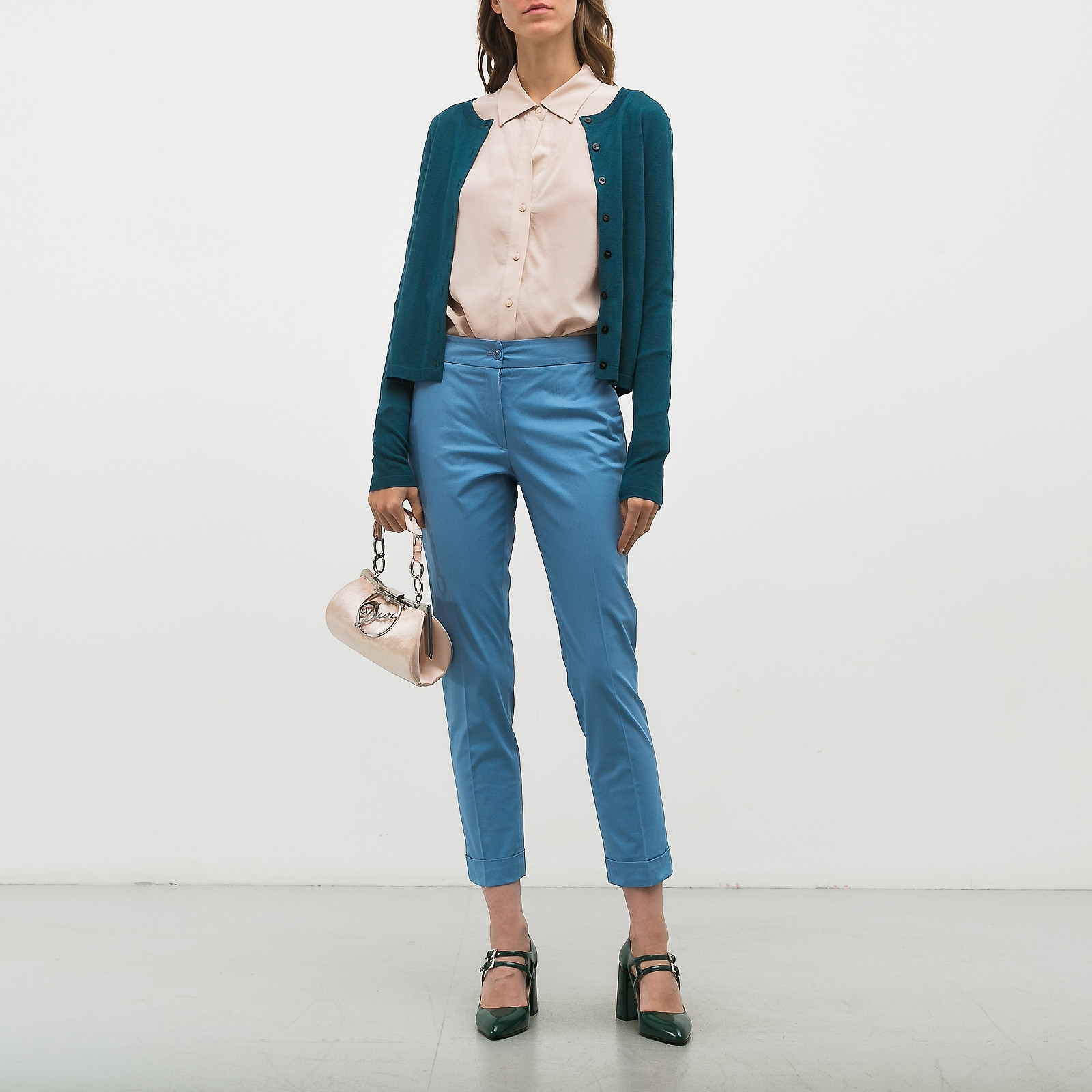 Кардиган зеленого цвета Paul by Paul Smith - фото из каталога магазина брендовой одежды Second Friend Store Кардиган Paul by Paul Smith - купить оригинал в секонд-хенде SFS - 2