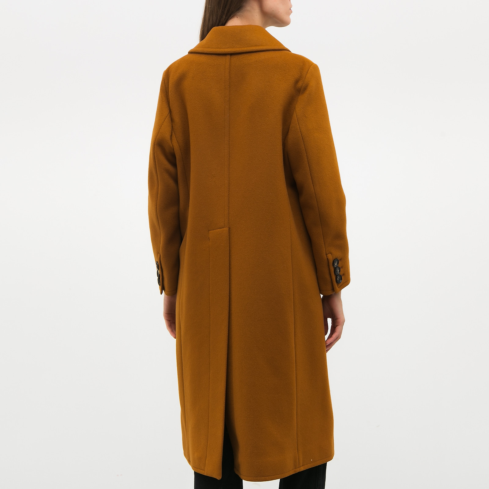 Пальто коричневого цвета Marni - фото из каталога магазина брендовой одежды Second Friend Store Пальто Marni - купить оригинал в секонд-хенде SFS - 3