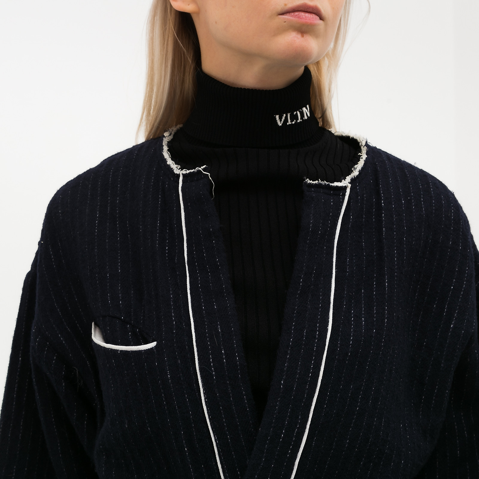 Жакет синего цвета Isabel Marant - фото из каталога магазина брендовой одежды Second Friend Store Жакет Isabel Marant - купить оригинал в секонд-хенде SFS - 4