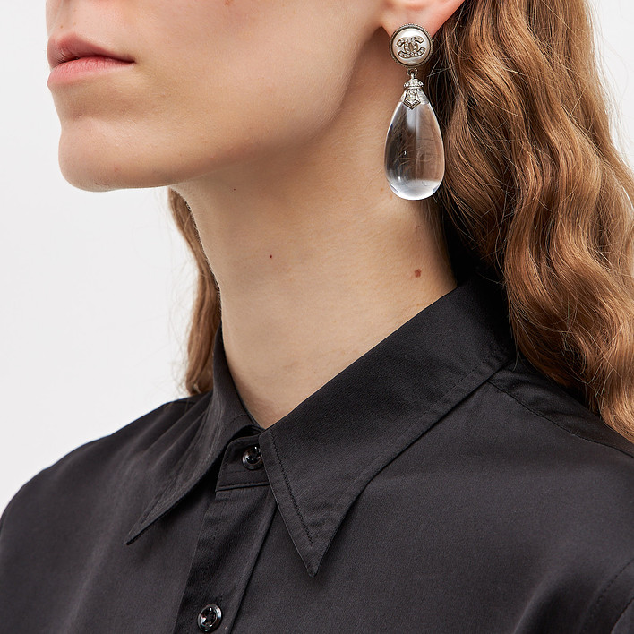Серьги Chanel