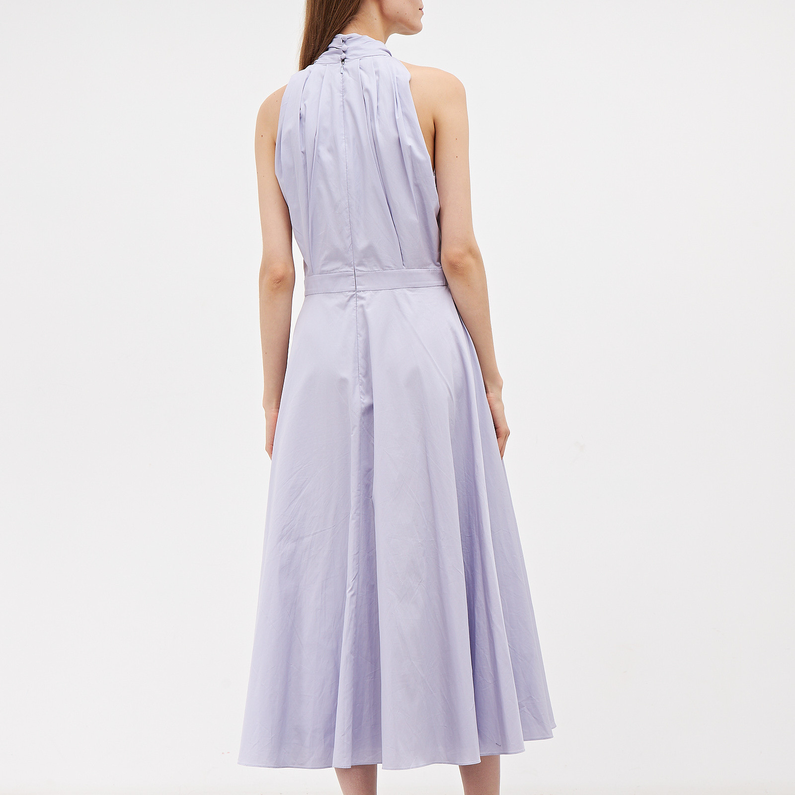 Платье фиолетового цвета Alexander McQueen - фото из каталога магазина брендовой одежды Second Friend Store Платье Alexander McQueen - купить оригинал в секонд-хенде SFS - 3