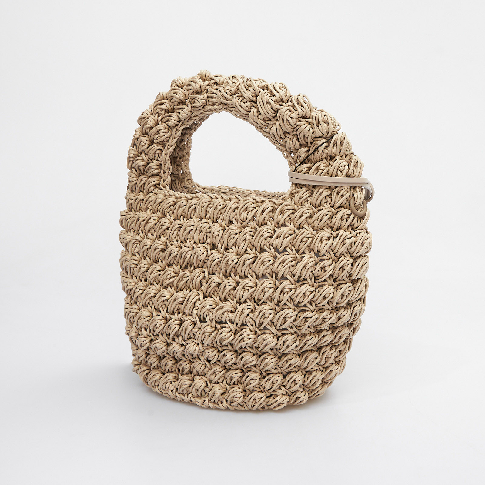 Сумка бежевого цвета JW Anderson - фото из каталога магазина брендовой одежды Second Friend Store Сумка JW Anderson - купить оригинал в секонд-хенде SFS - 3