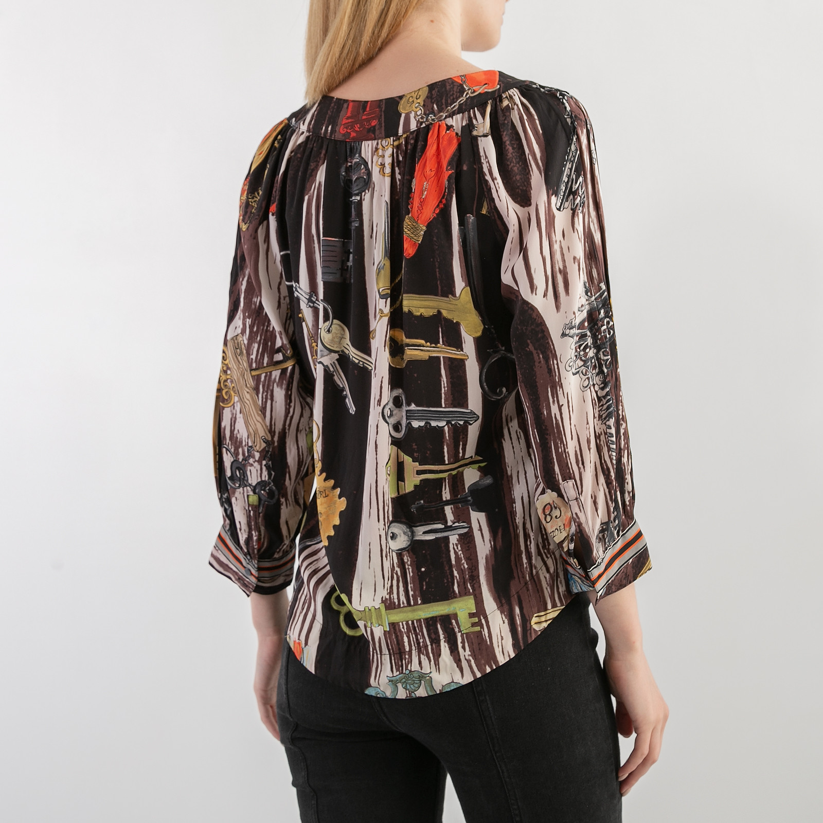 Блуза Diane von Furstenberg - фото из каталога магазина брендовой одежды Second Friend Store Блуза Diane von Furstenberg - купить оригинал в секонд-хенде SFS - 2